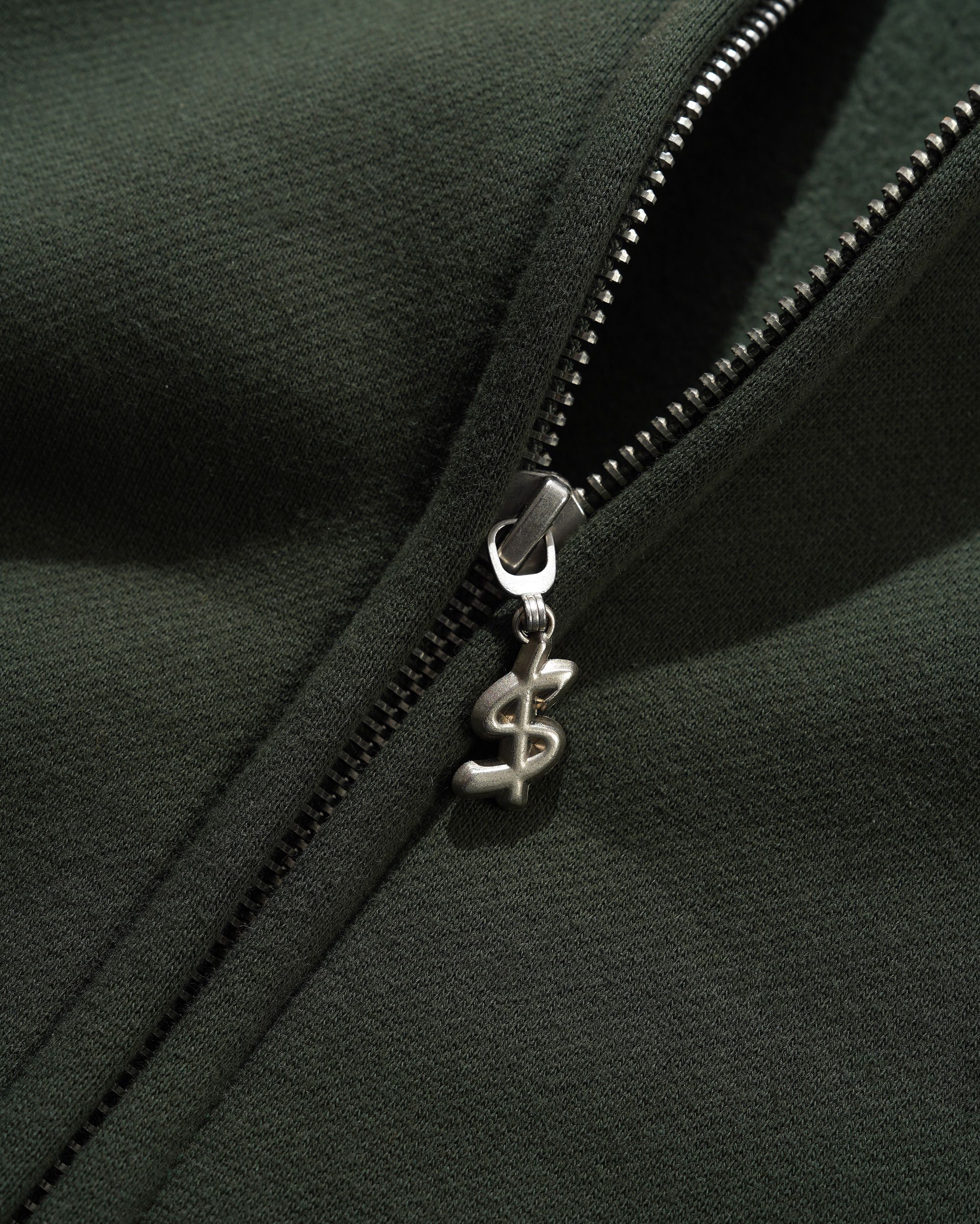 Campus Zip-Thru Hood, Fatigue - Image 3