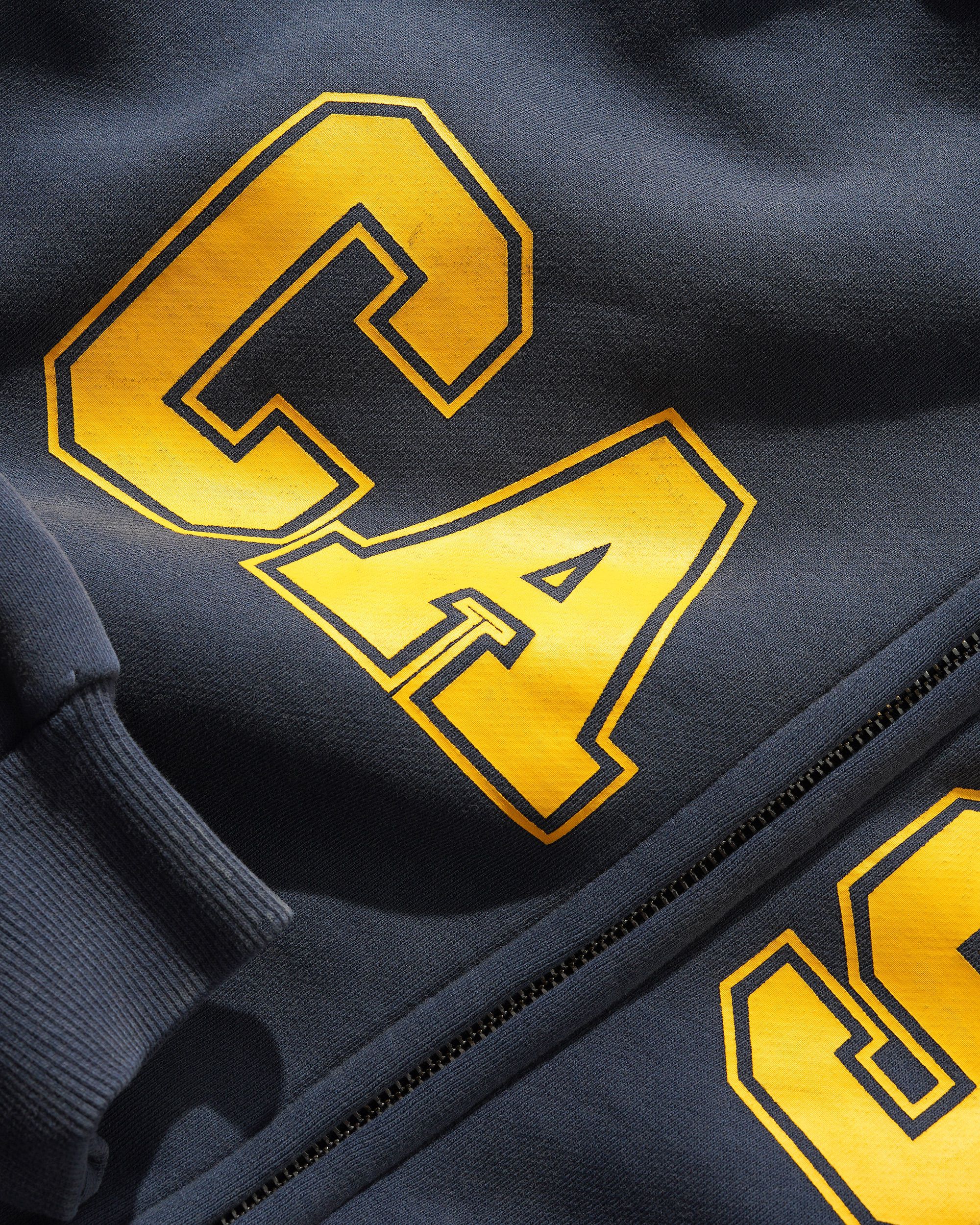 Campus Zip-Thru Hood, Washed Navy - Image 2