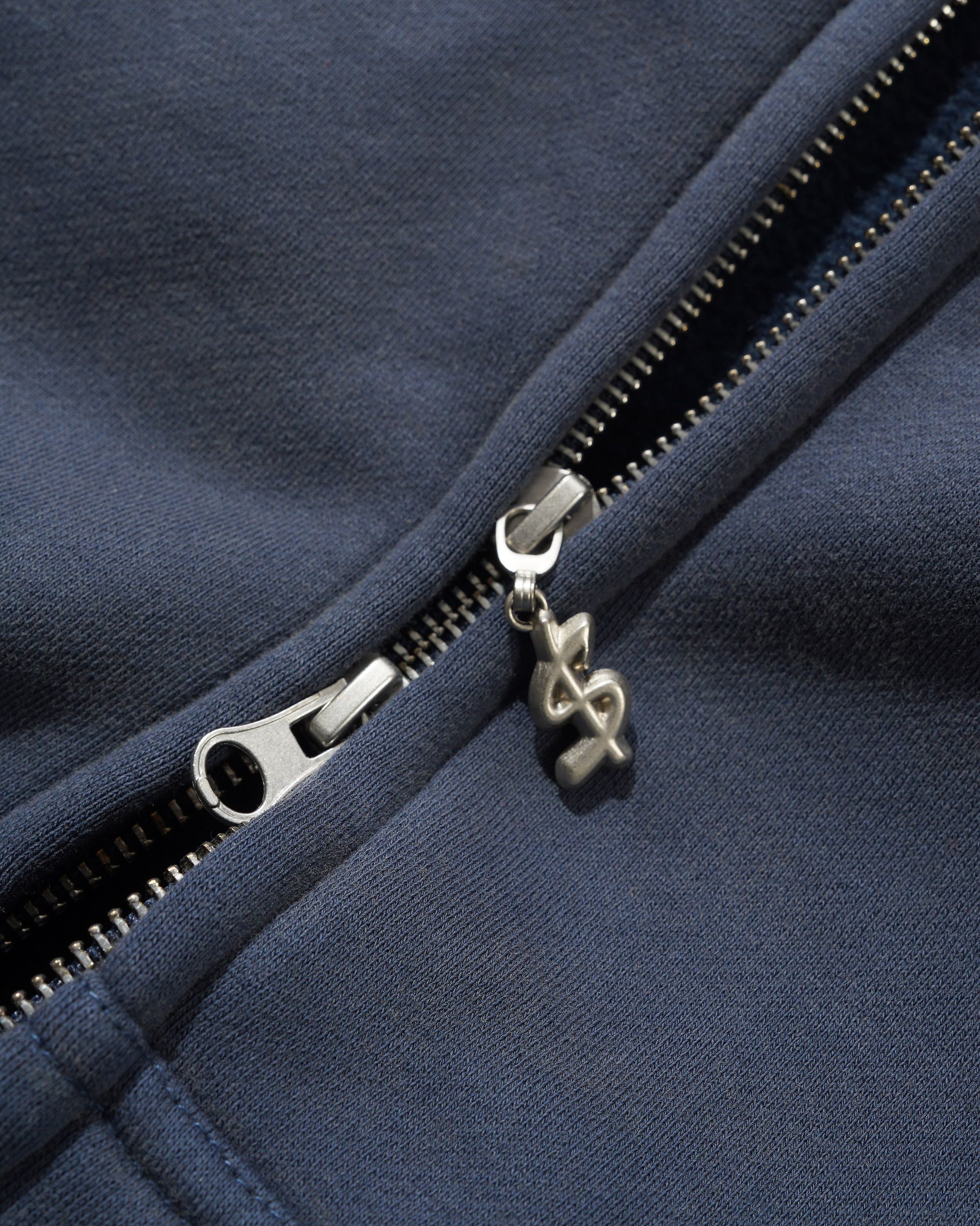Campus Zip-Thru Hood, Washed Navy - Image 3