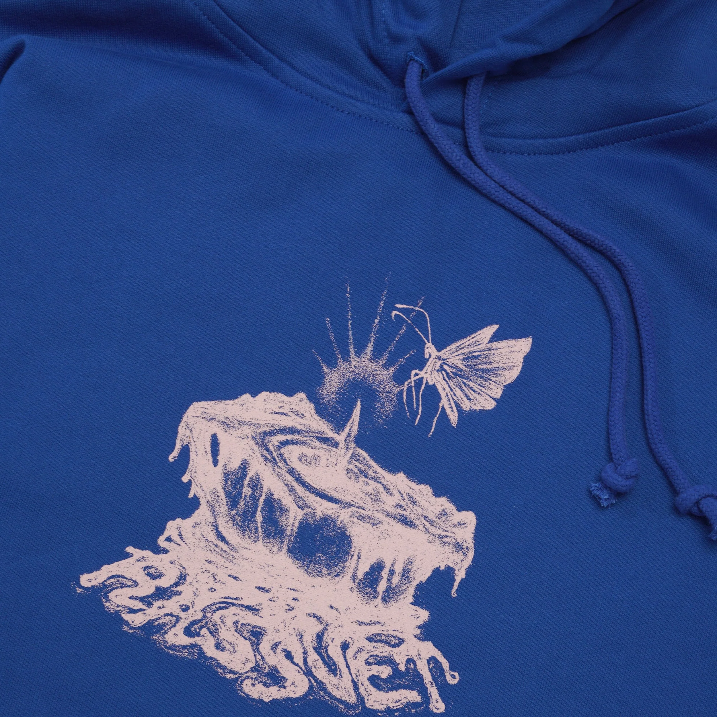 Candle Hooded Pullover, Blue - Image 2