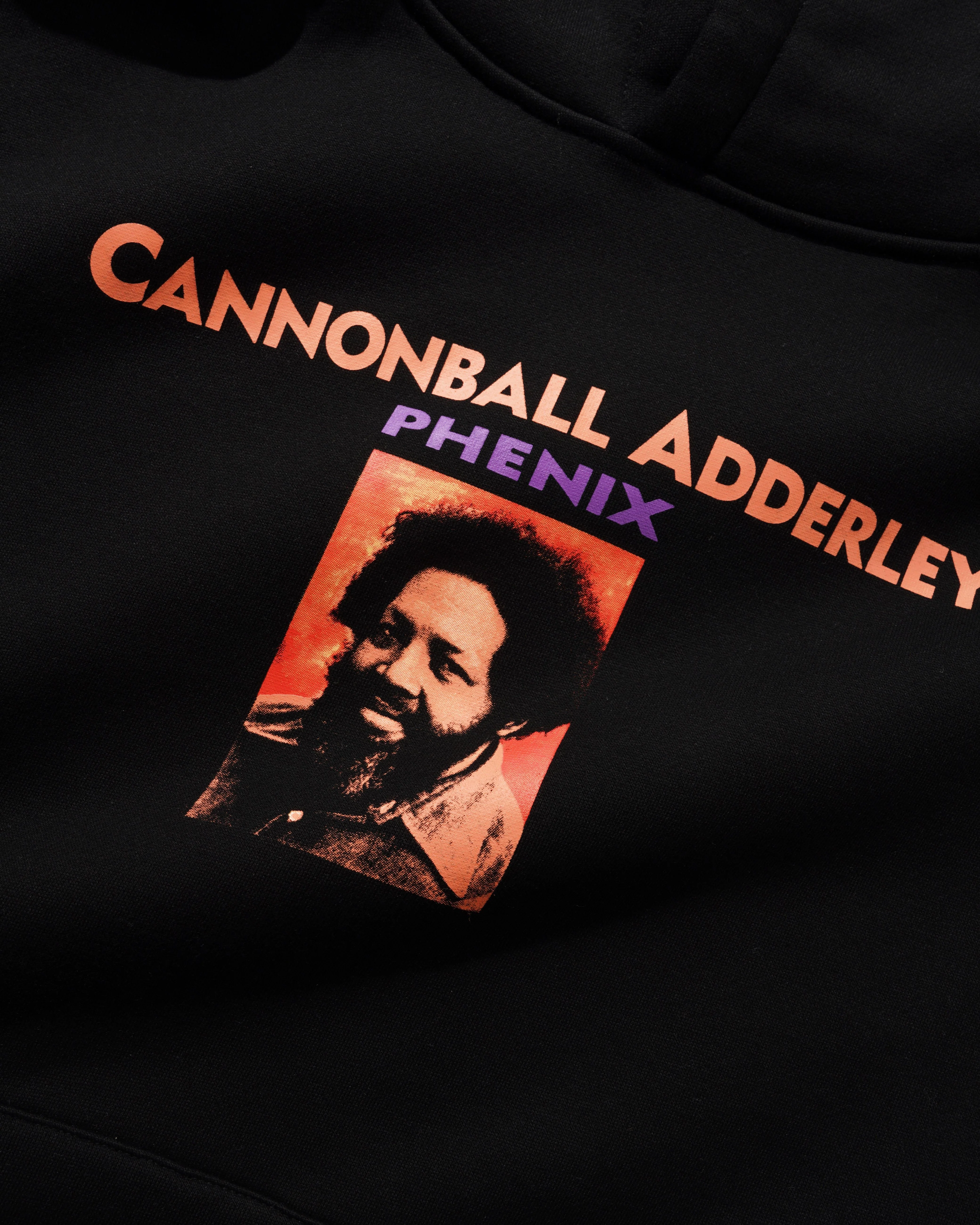 Cannonball Adderley Pullover Hood, Black - Image 2