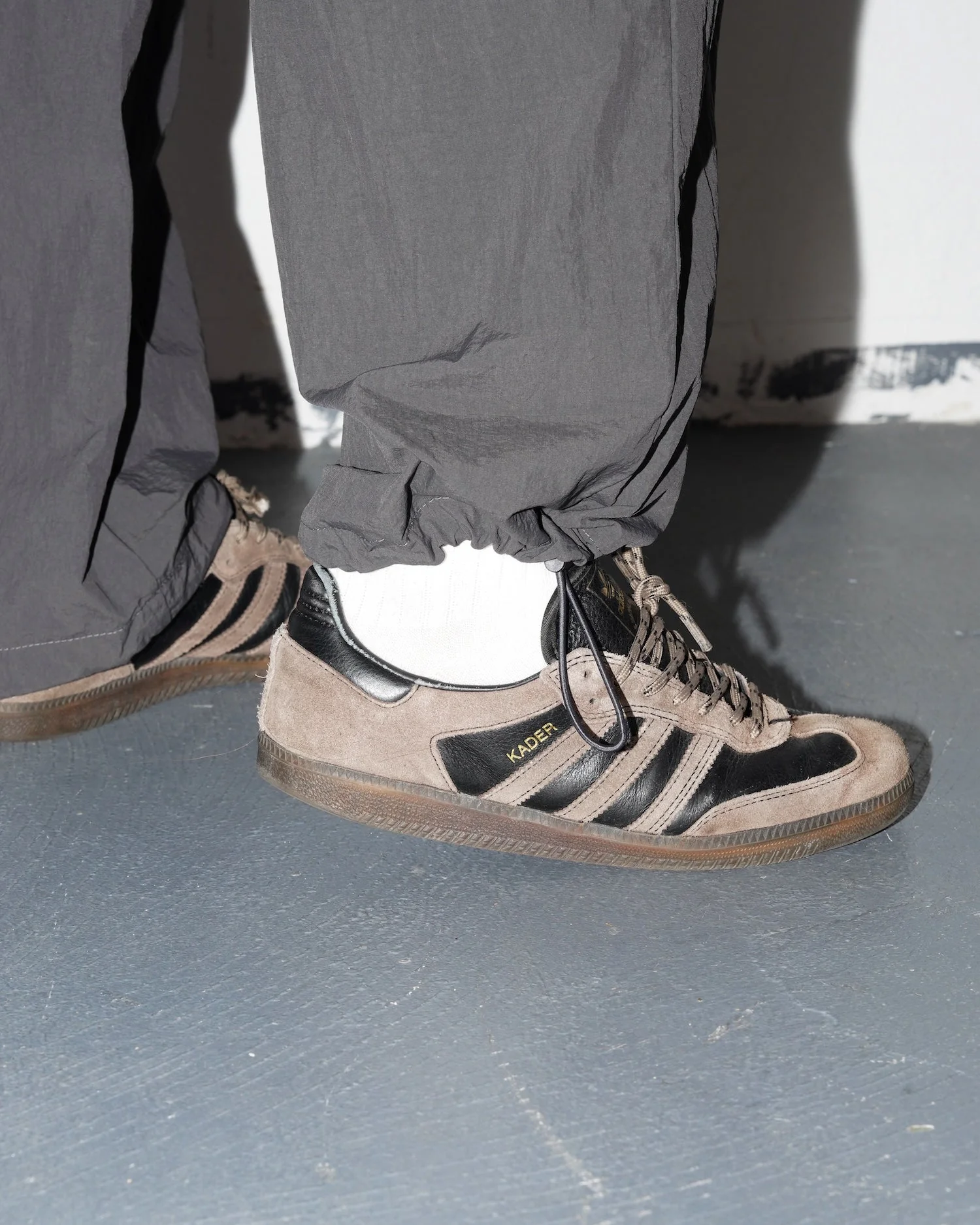 Cargo Track Pants, Charcoal - Image 6