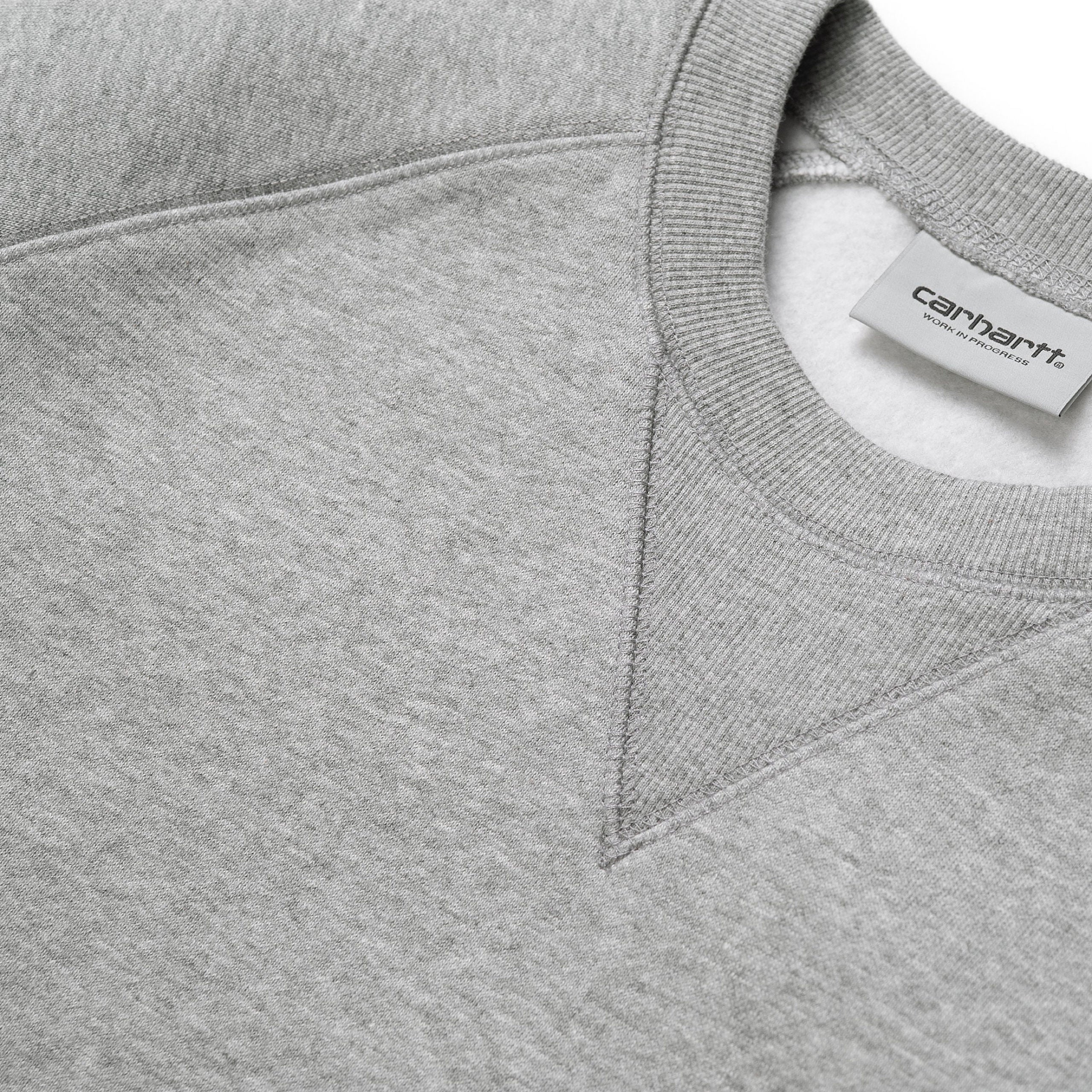 Chase Sweat, Grey Heather / Gold - Image 2