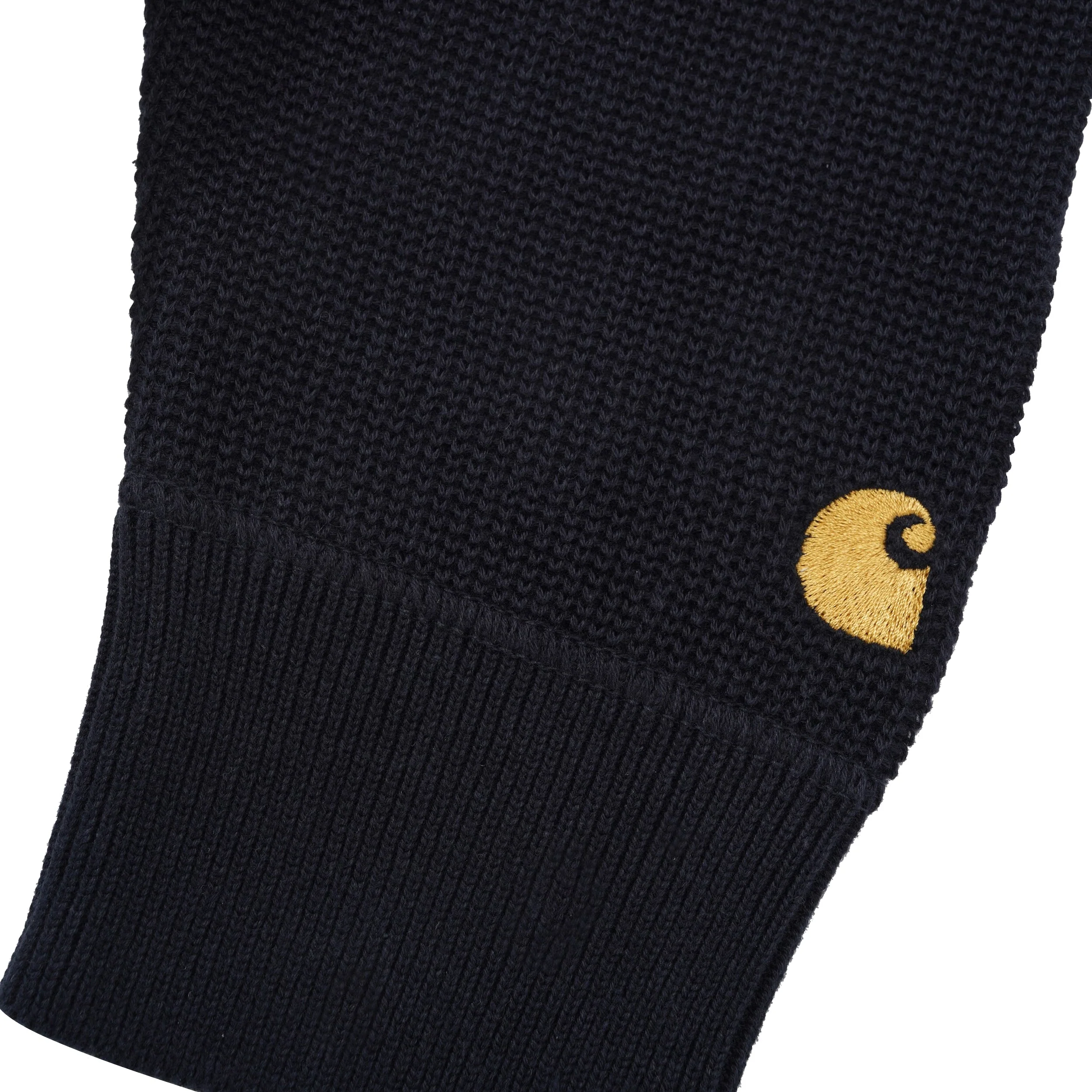 Chase Sweater, Dark Navy / Gold - Image 2