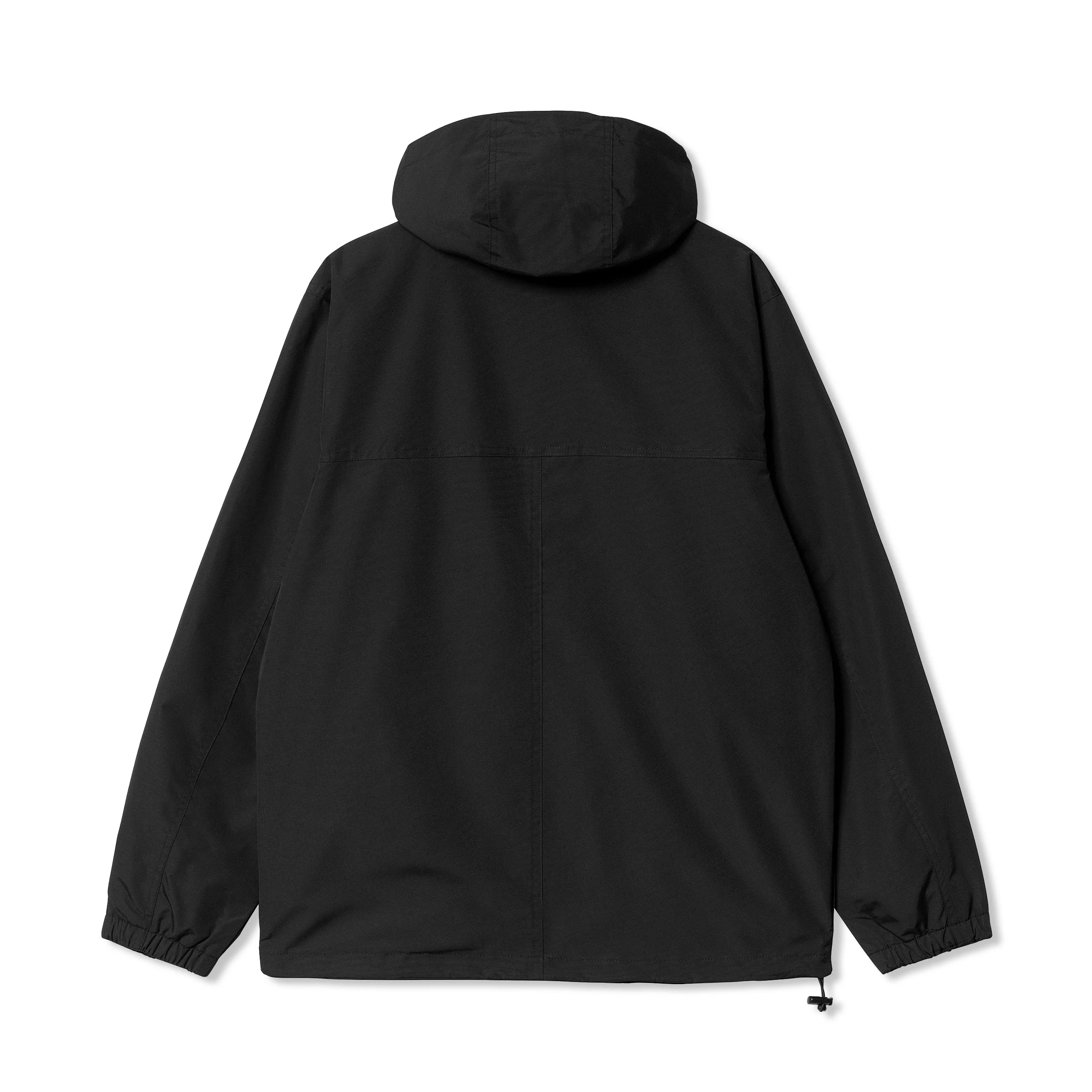 Windbreaker Pullover, Black / White - Image 2