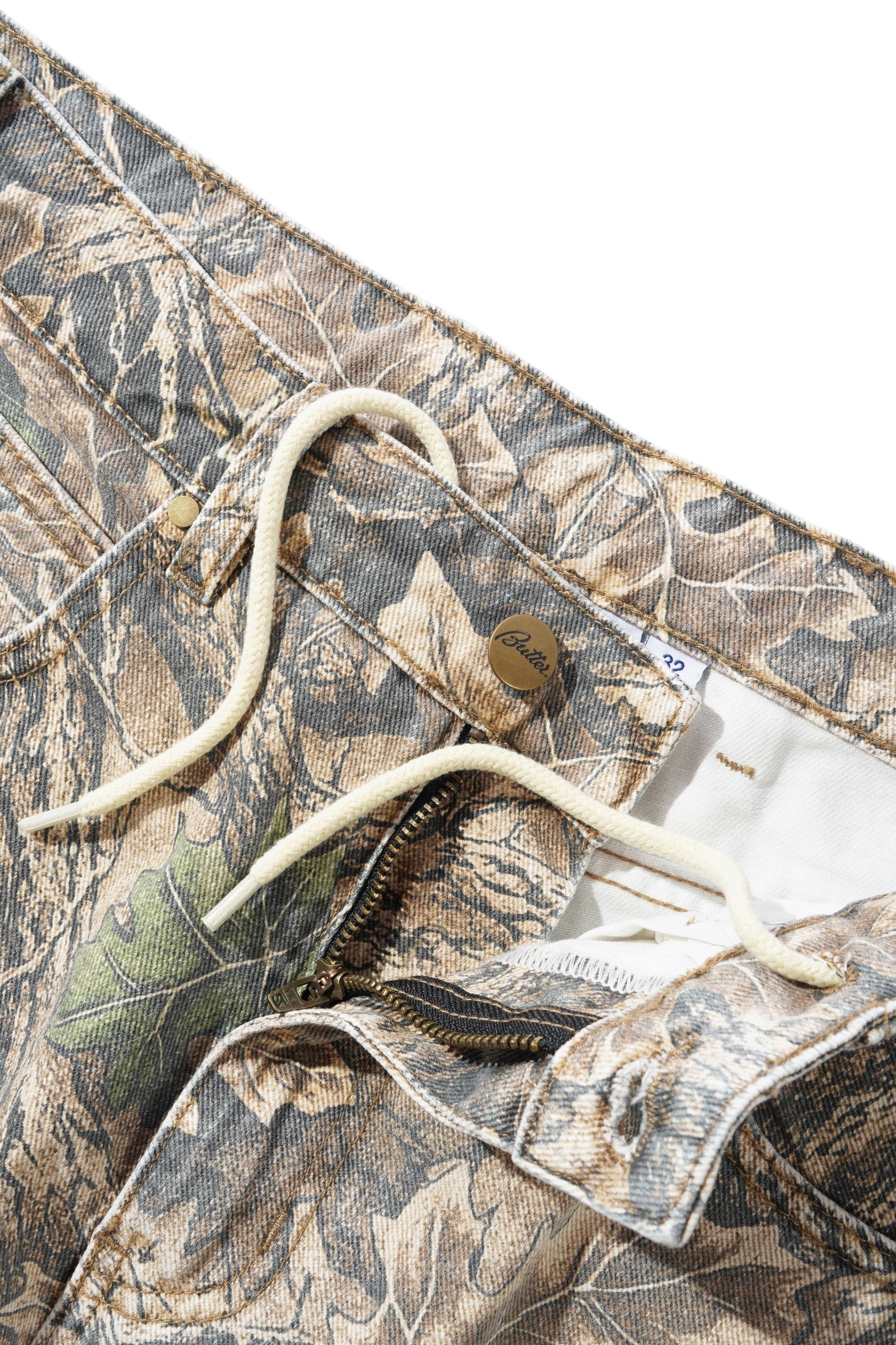 Carpenter Denim Jeans, Forest Camo - Image 5