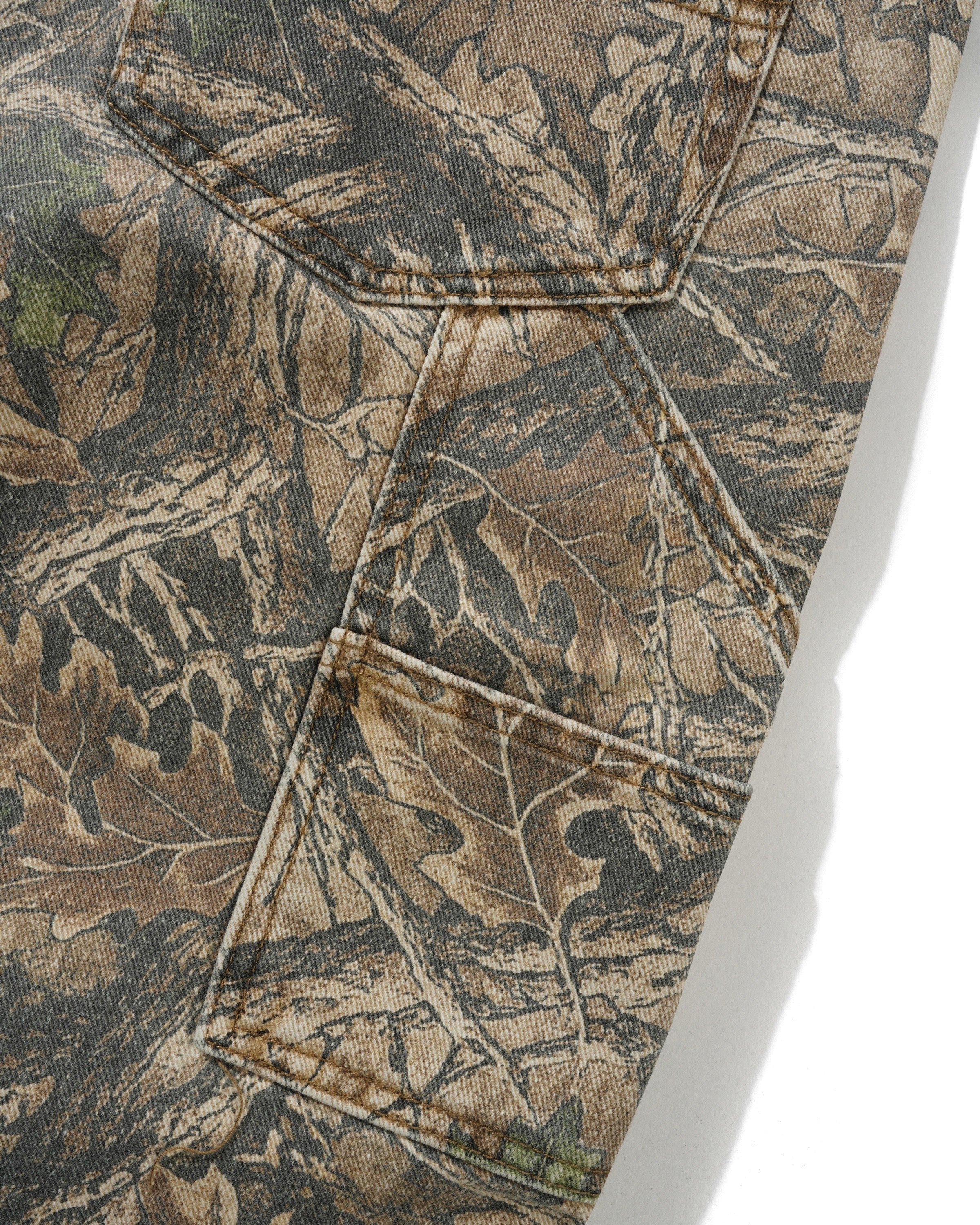 Carpenter Denim Jeans, Forest Camo - Image 7