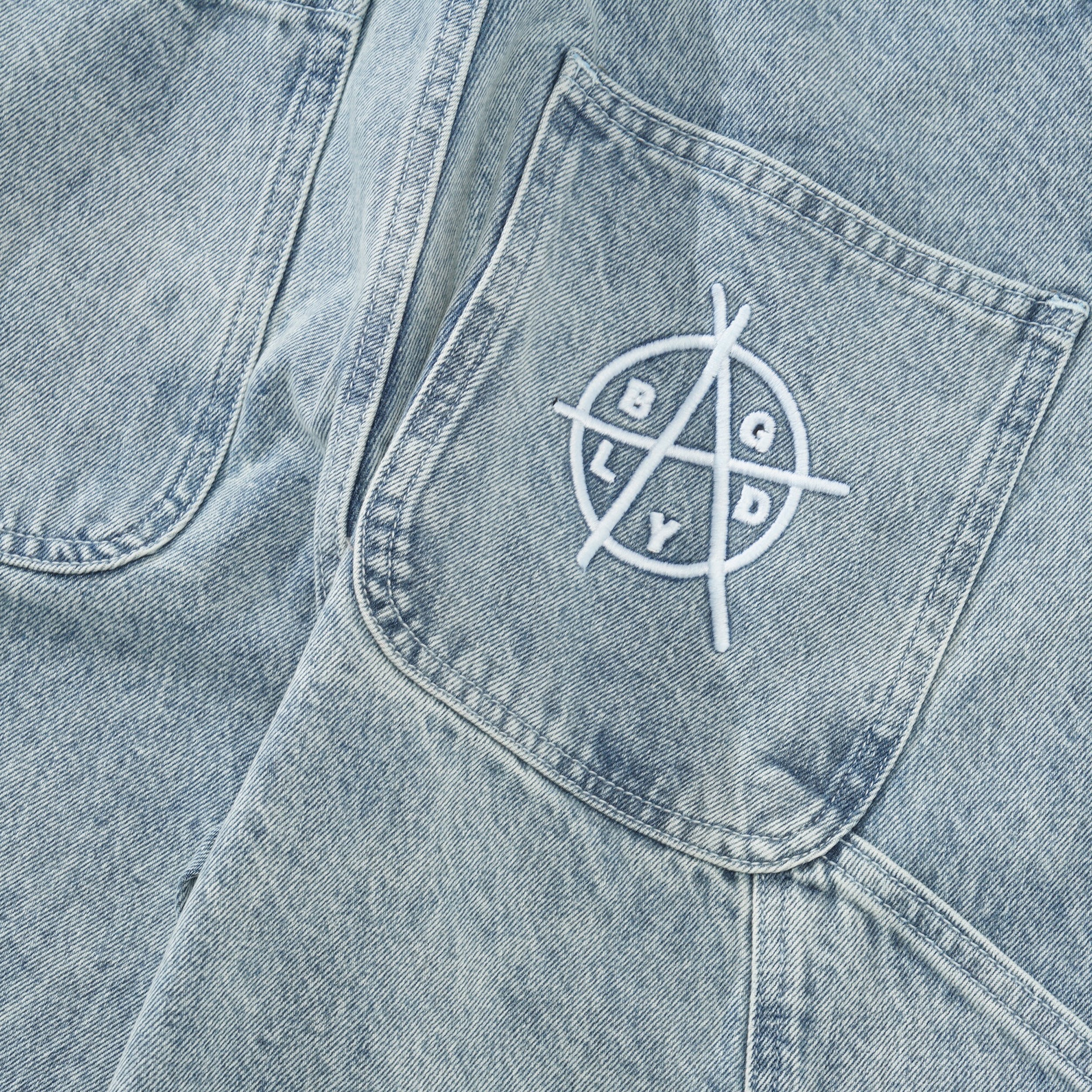 Carpenter Jeans, Light Washed - Image 3