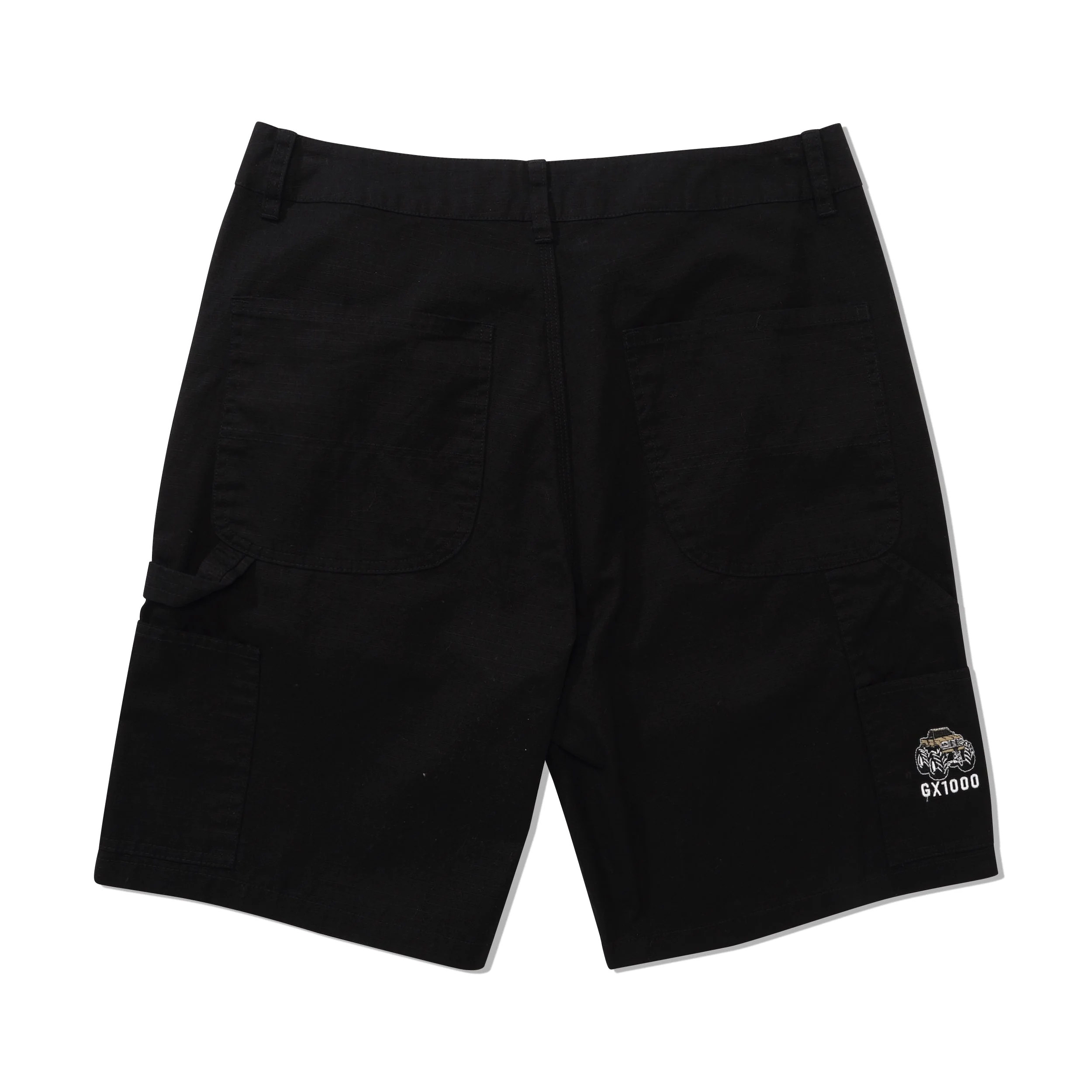Carpenter Shorts, Black - Image 2