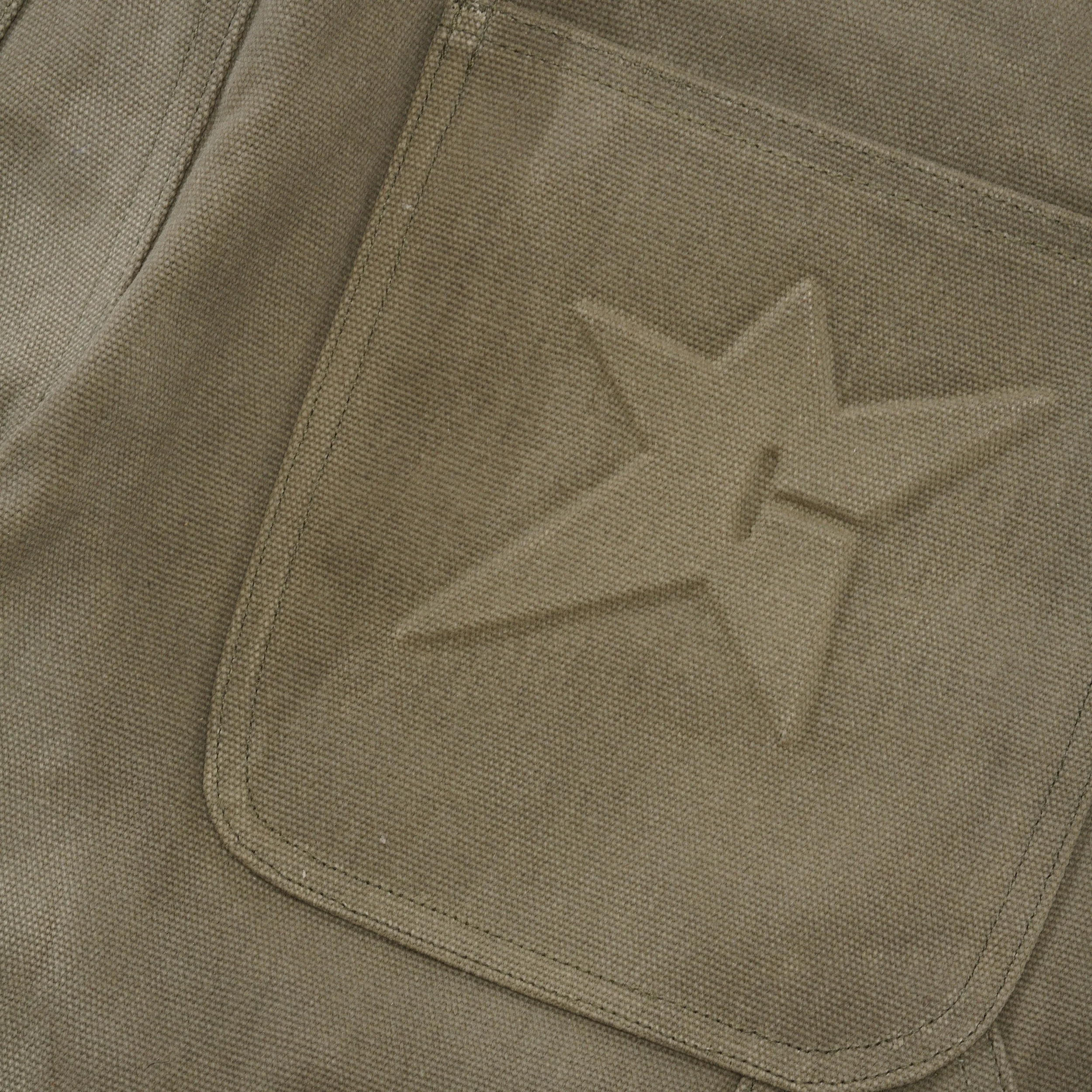 Embossed Jeans, Sage - Image 4