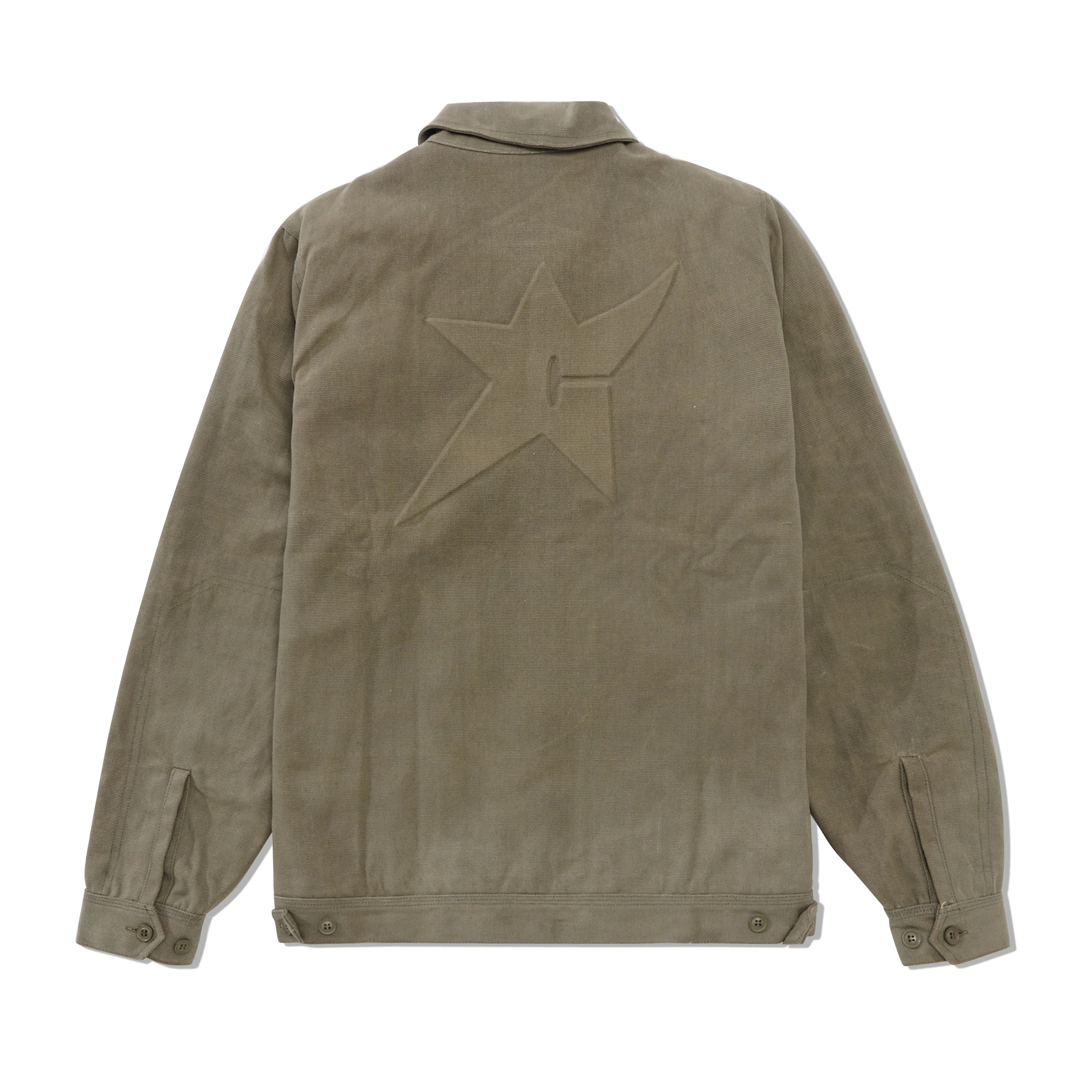 Embossed Work Jacket, Sage - Image 2