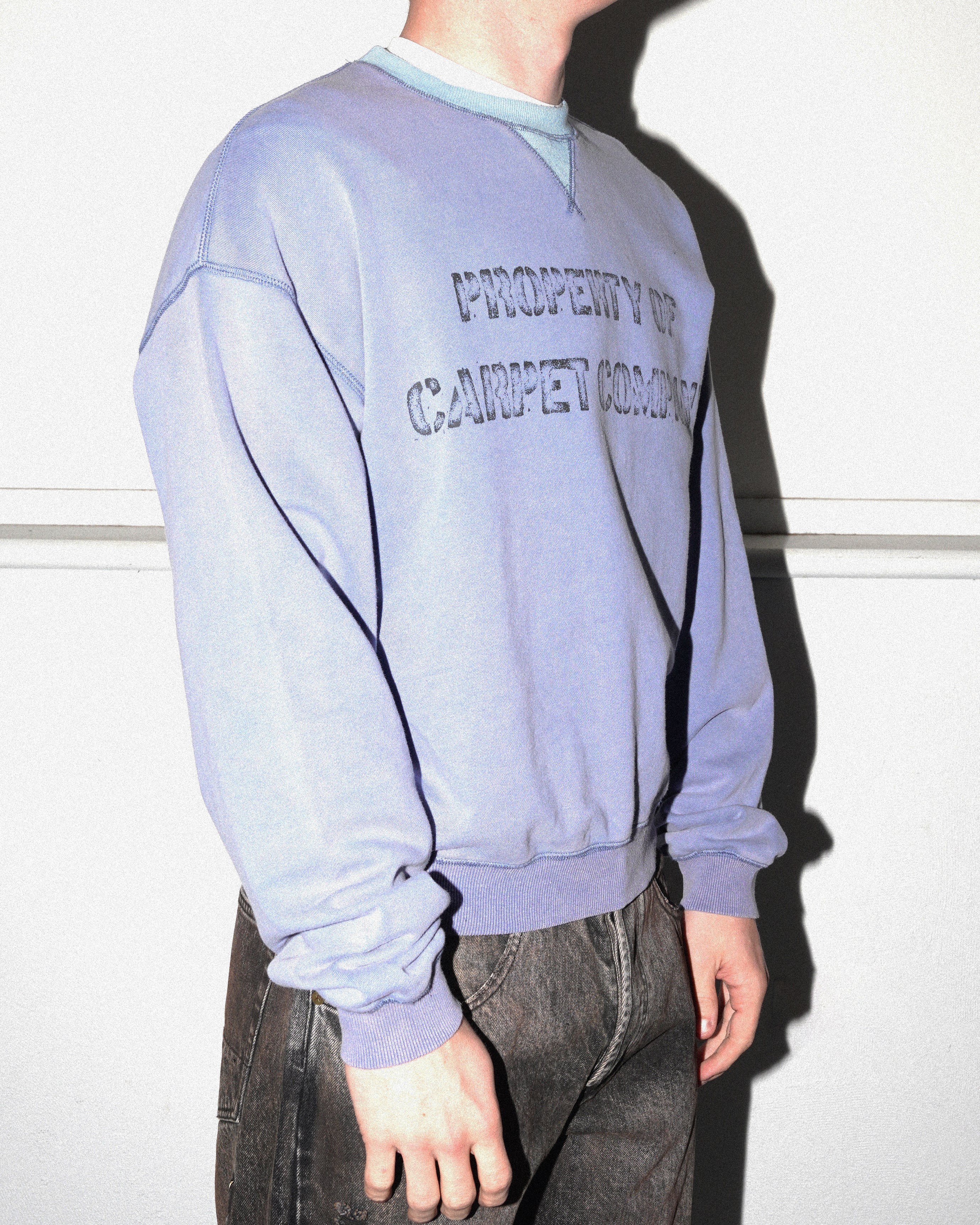 Carpet Property Crewneck, Blue - Image 4