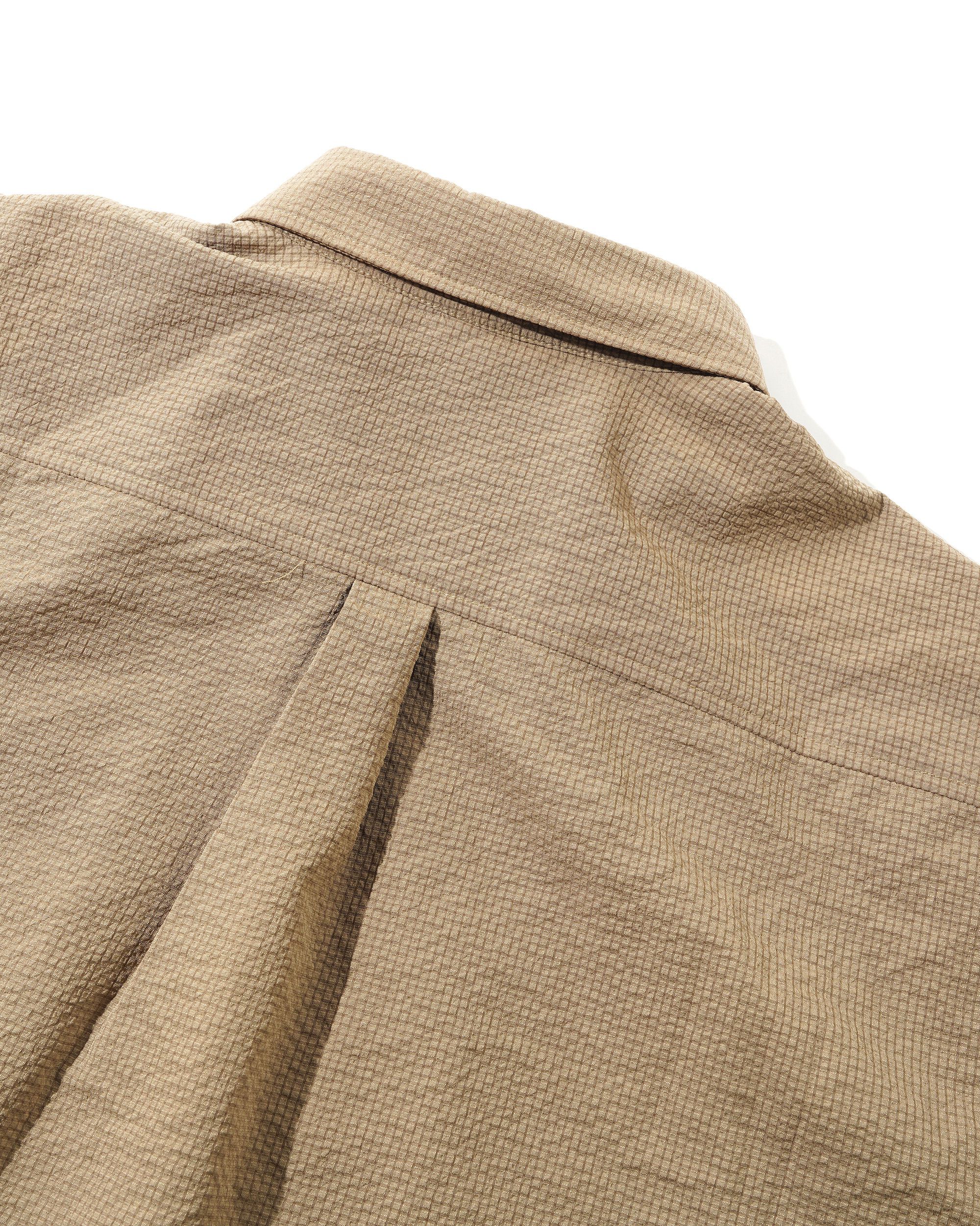 Carve Zip Shirt, Walnut - Image 4