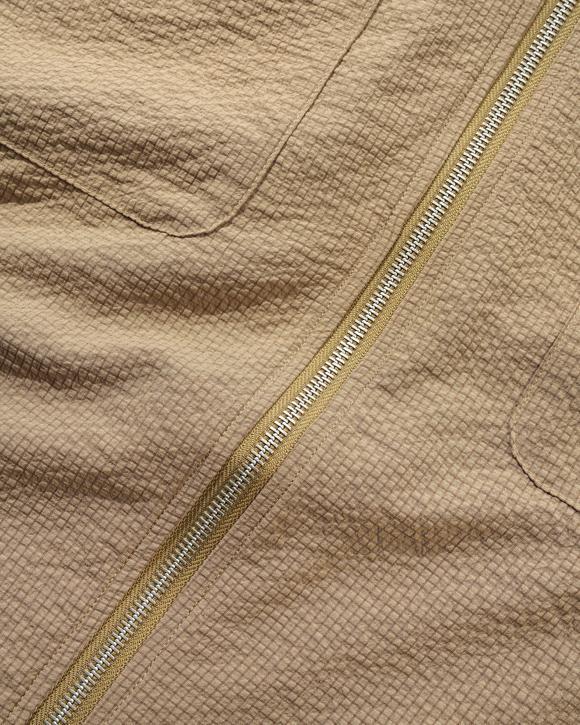 Carve Zip Shirt, Walnut - Image 5