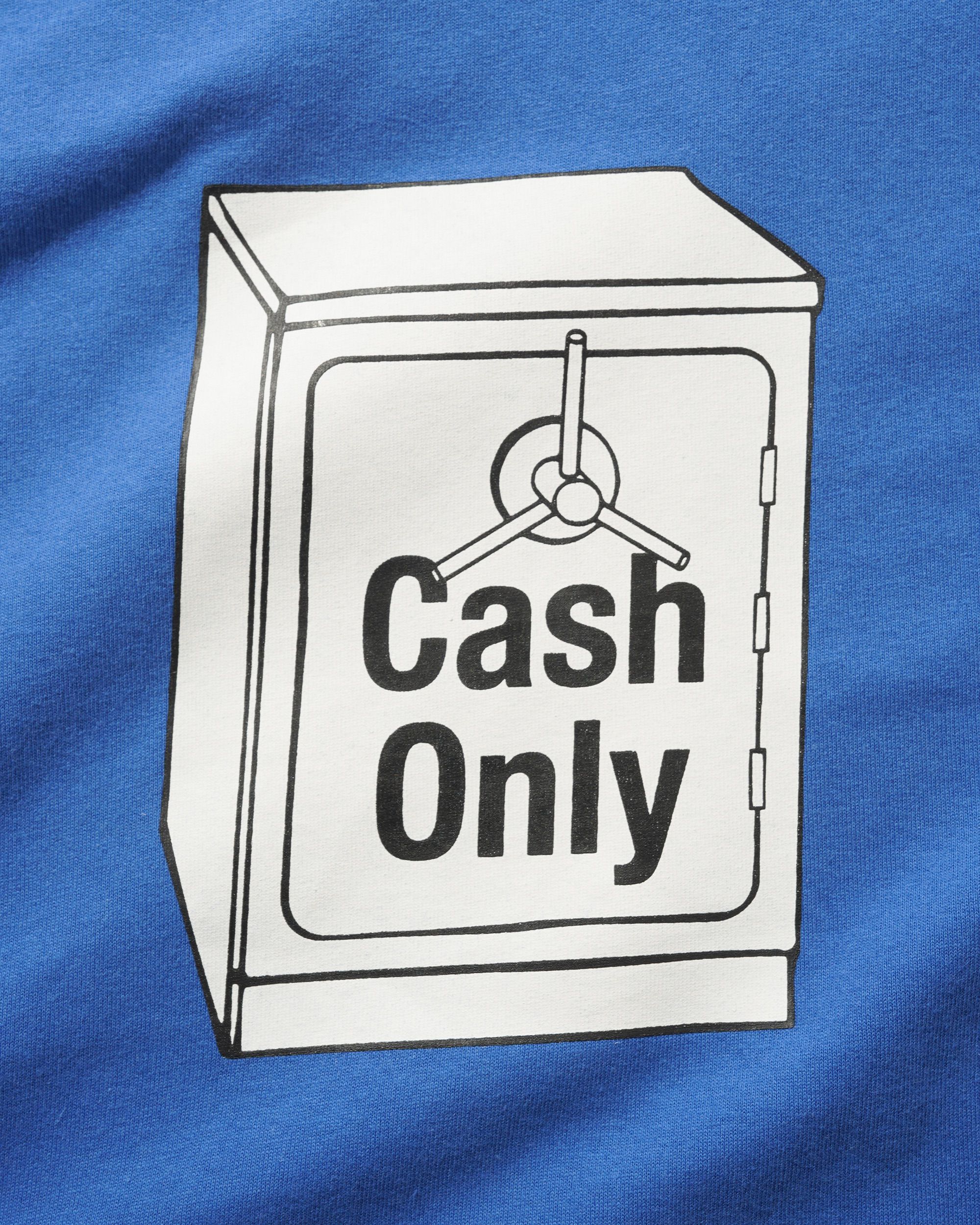 Cash Safe Tee, Royal Blue - Image 2