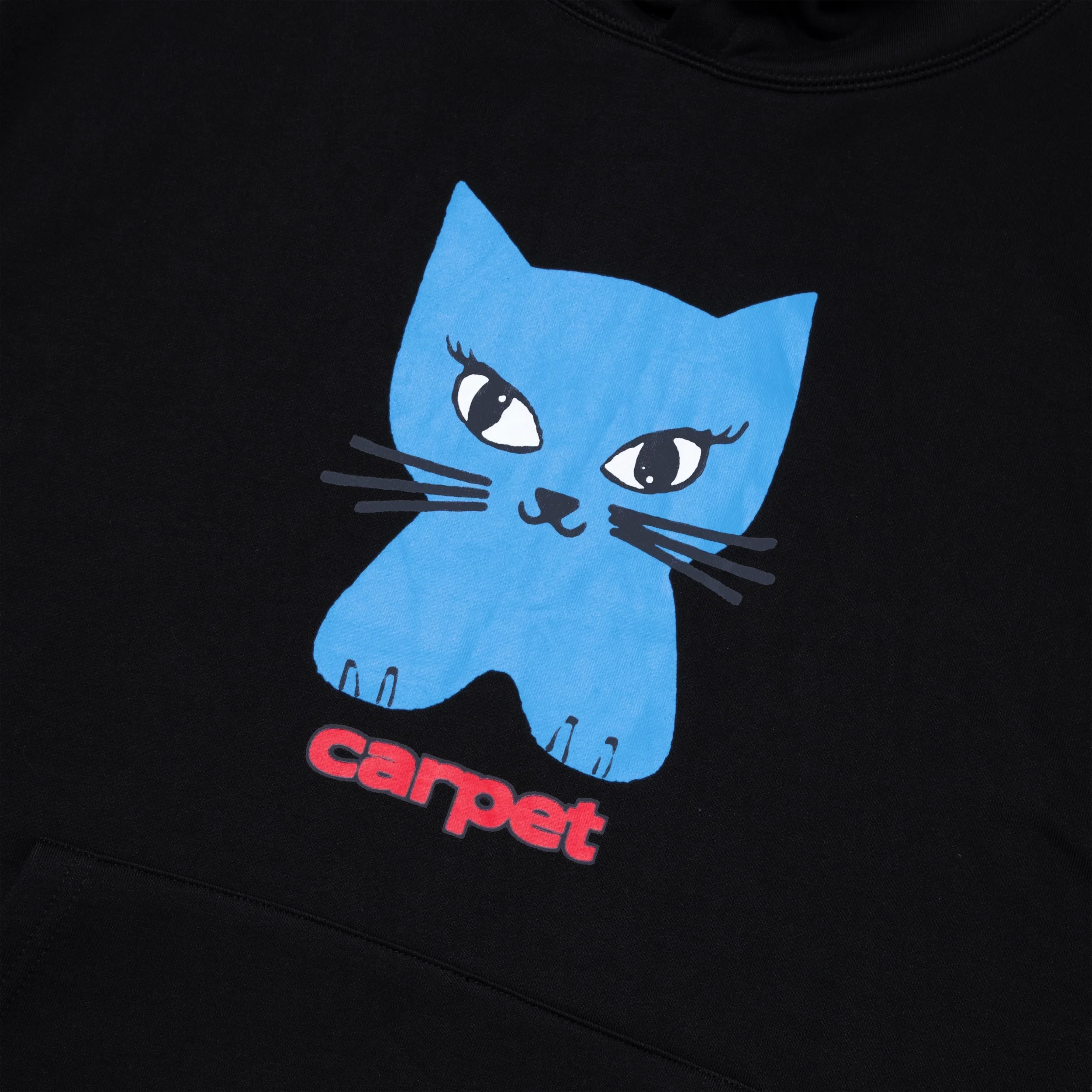 Cat Pullover Hood, Black - Image 2
