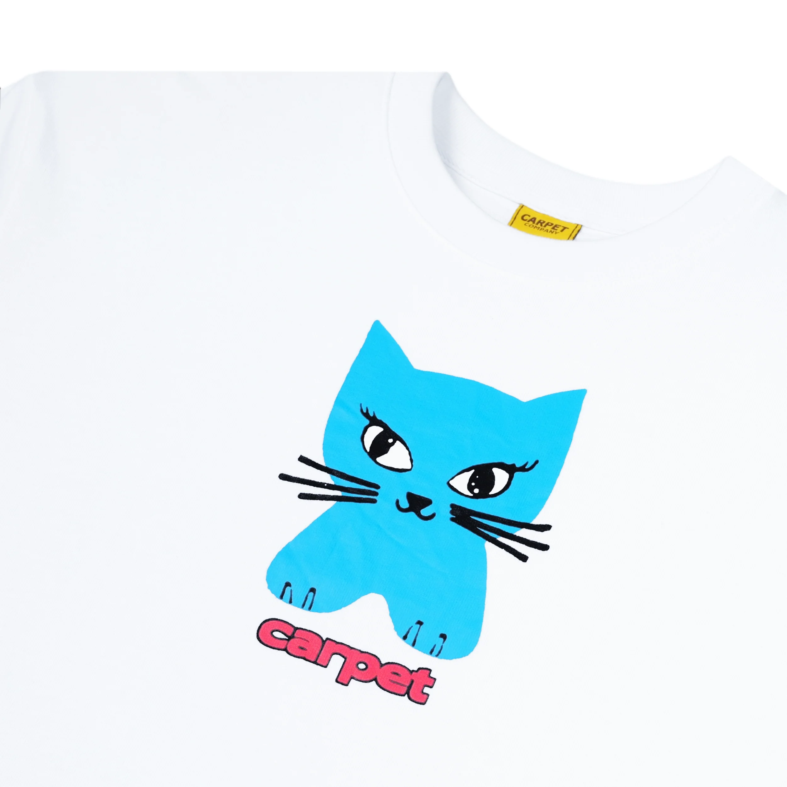 Cat Tee, White - Image 2