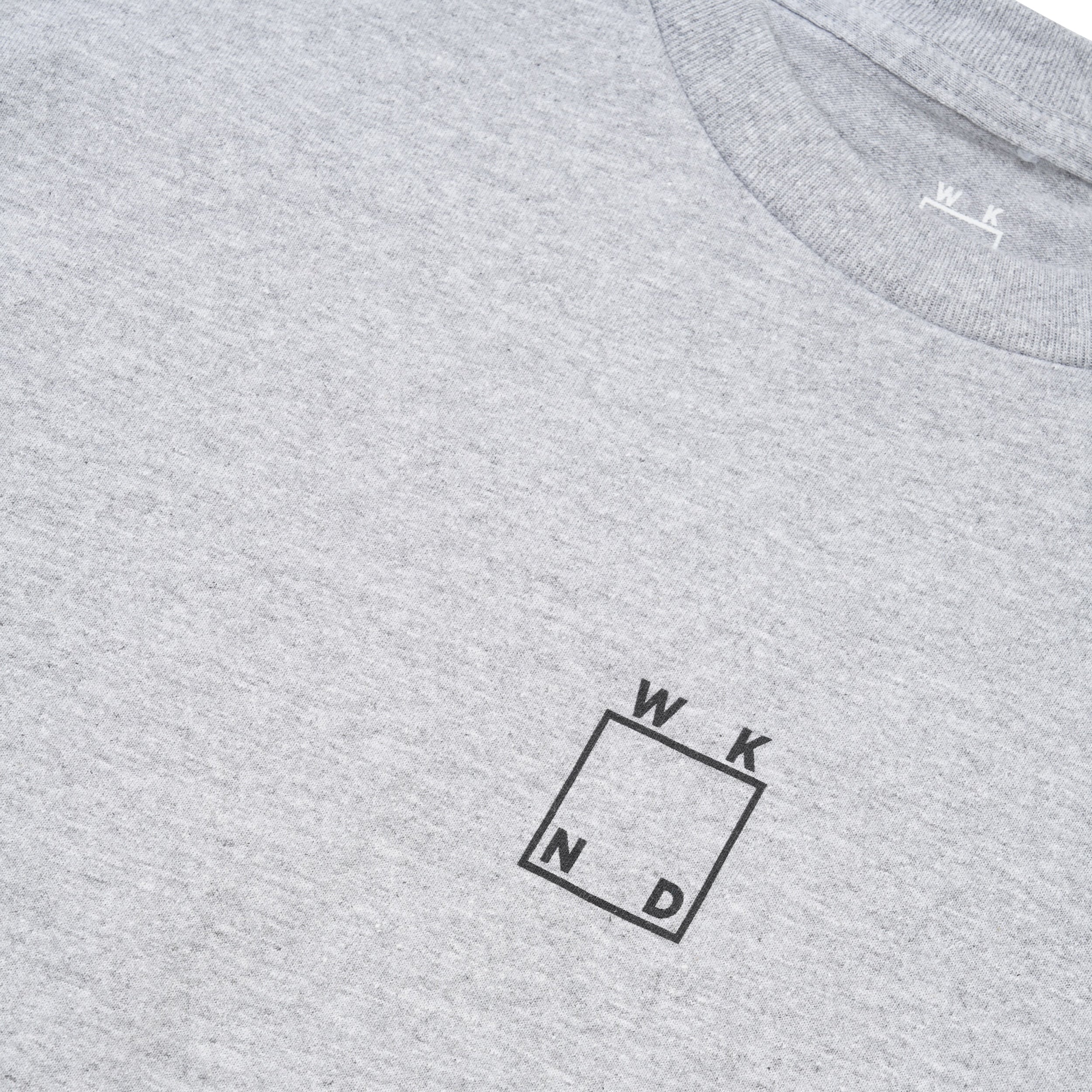 Center Logo Tee, Heather Grey - Image 2