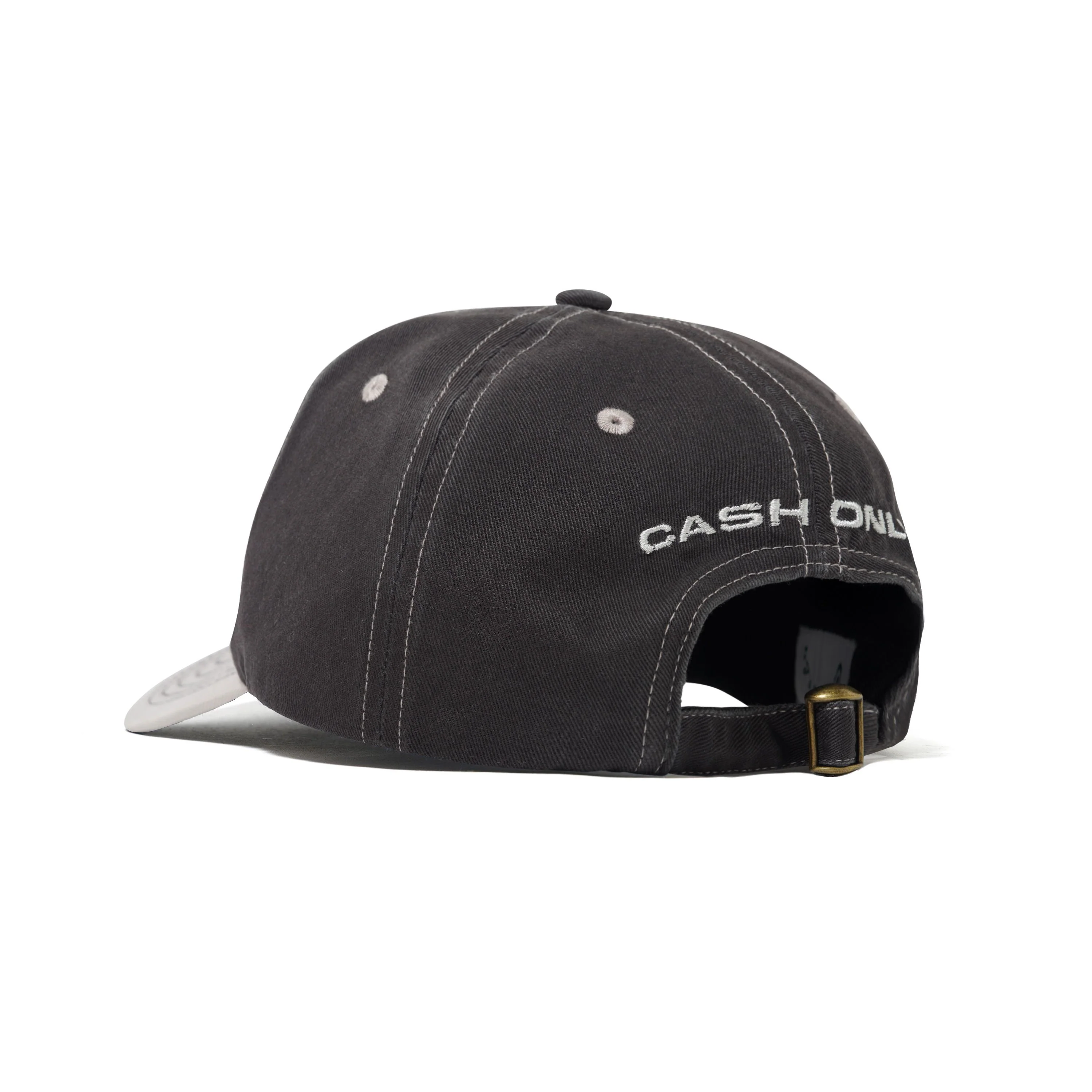 Chain 5 Panel Cap, Charcoal / Light Grey - Image 2