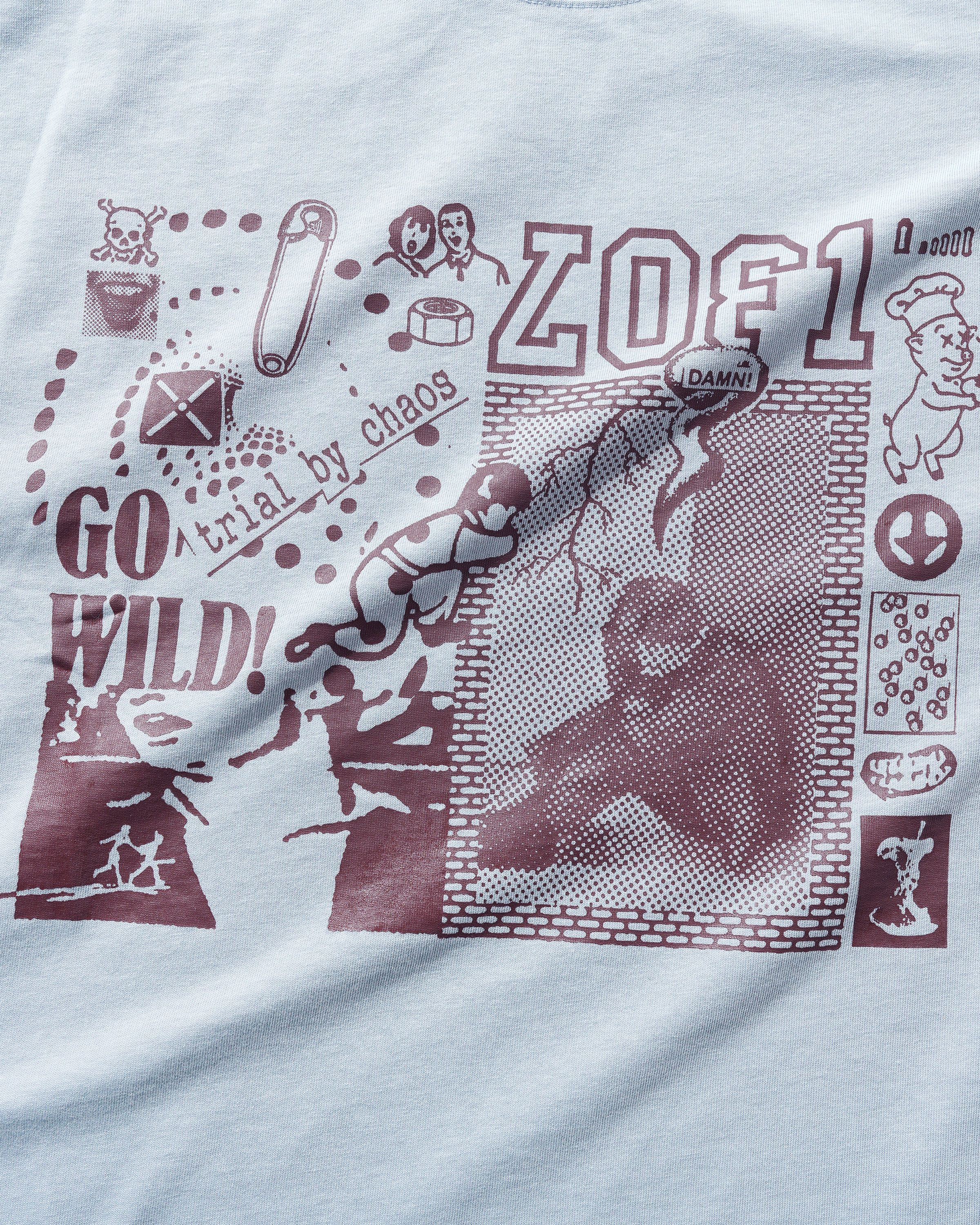 Chaos Tee, Washed Pacific - Image 2
