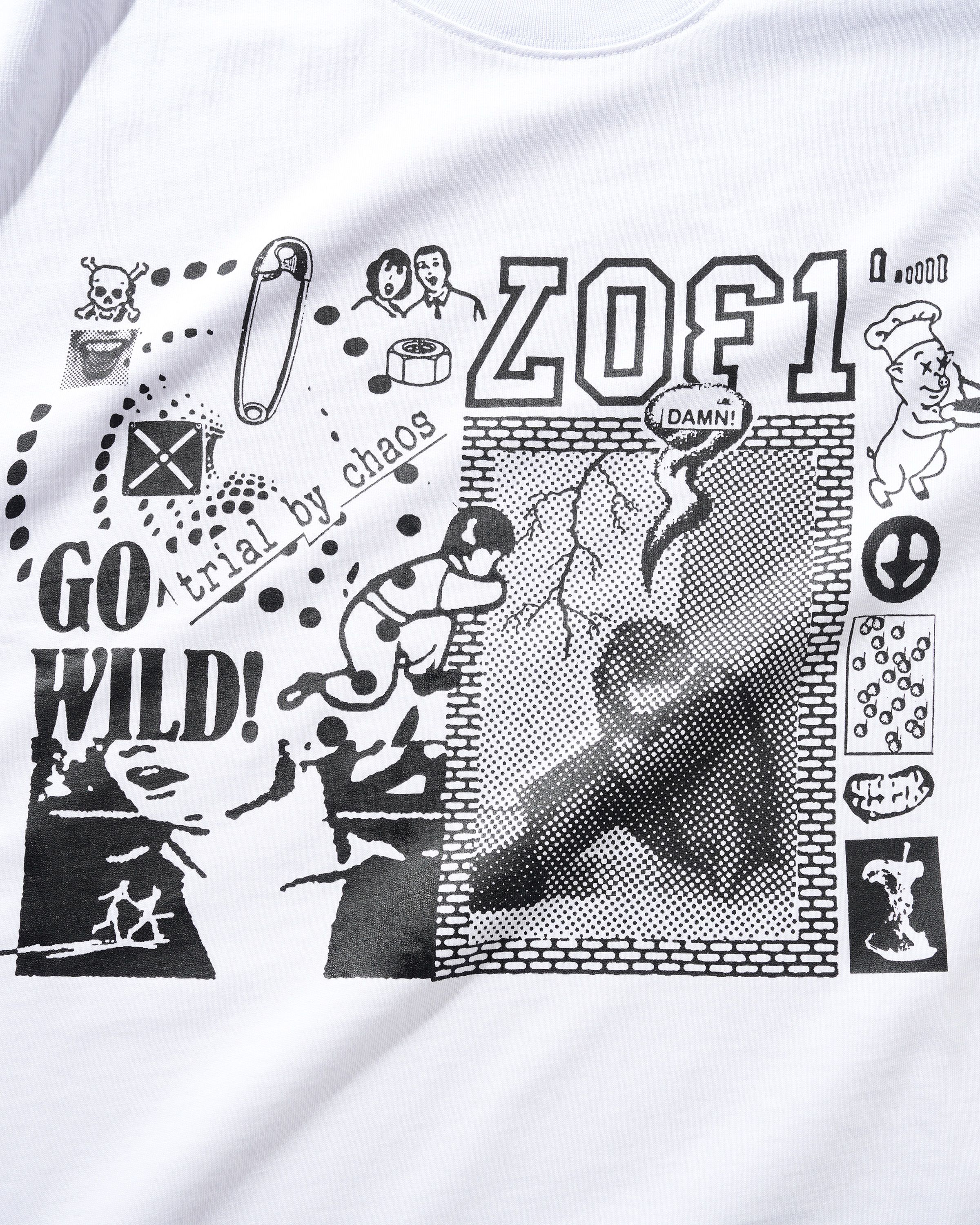 Chaos Tee, White - Image 2