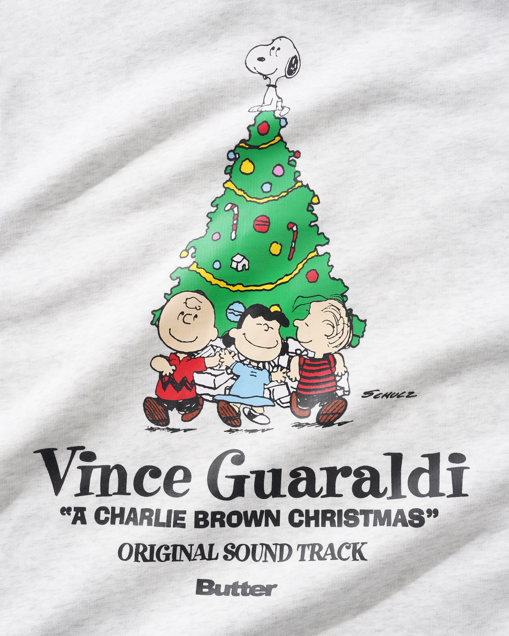 Charlie Brown Christmas Crewneck, Ash - Image 2