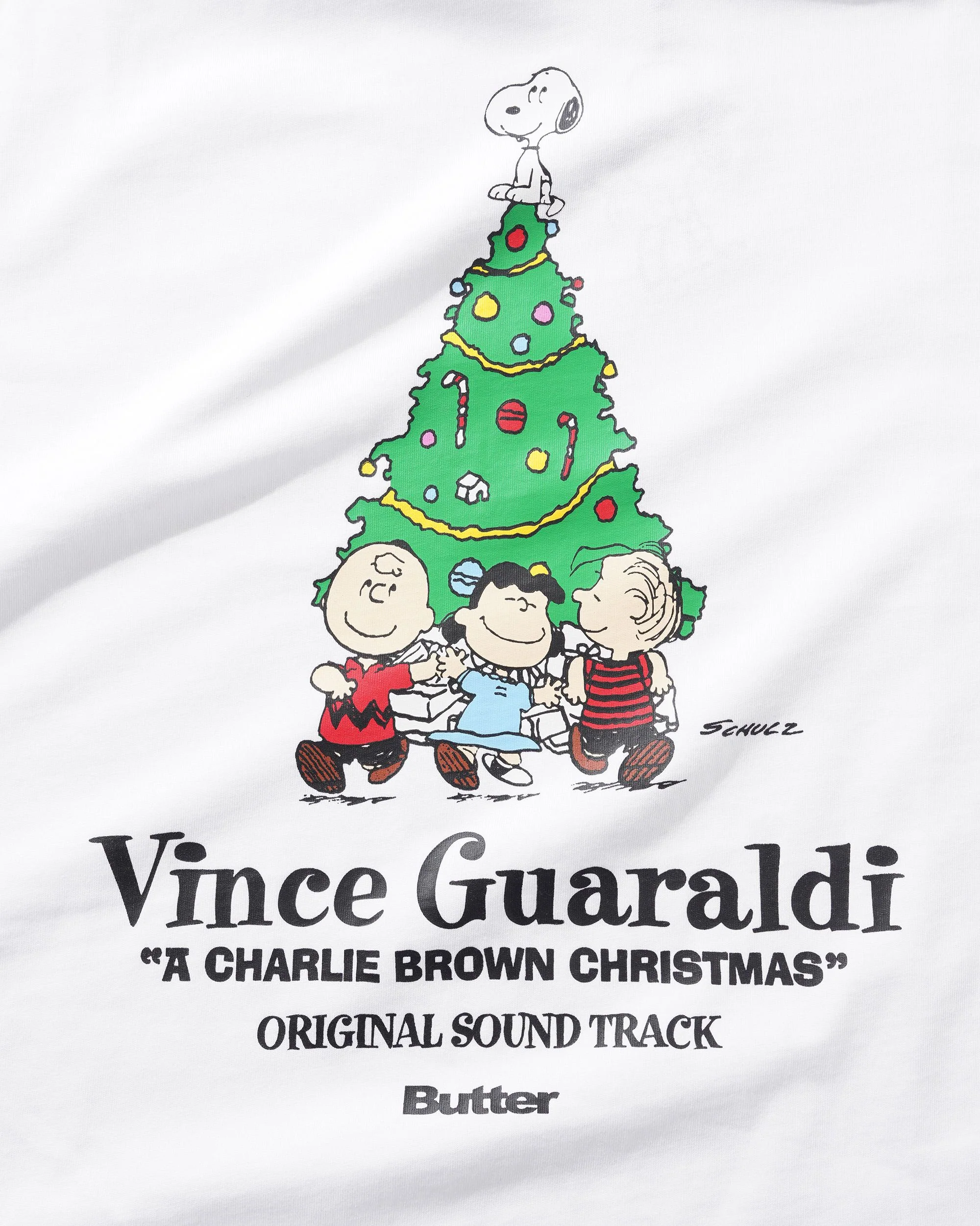Charlie Brown Christmas Tee, White - Image 2
