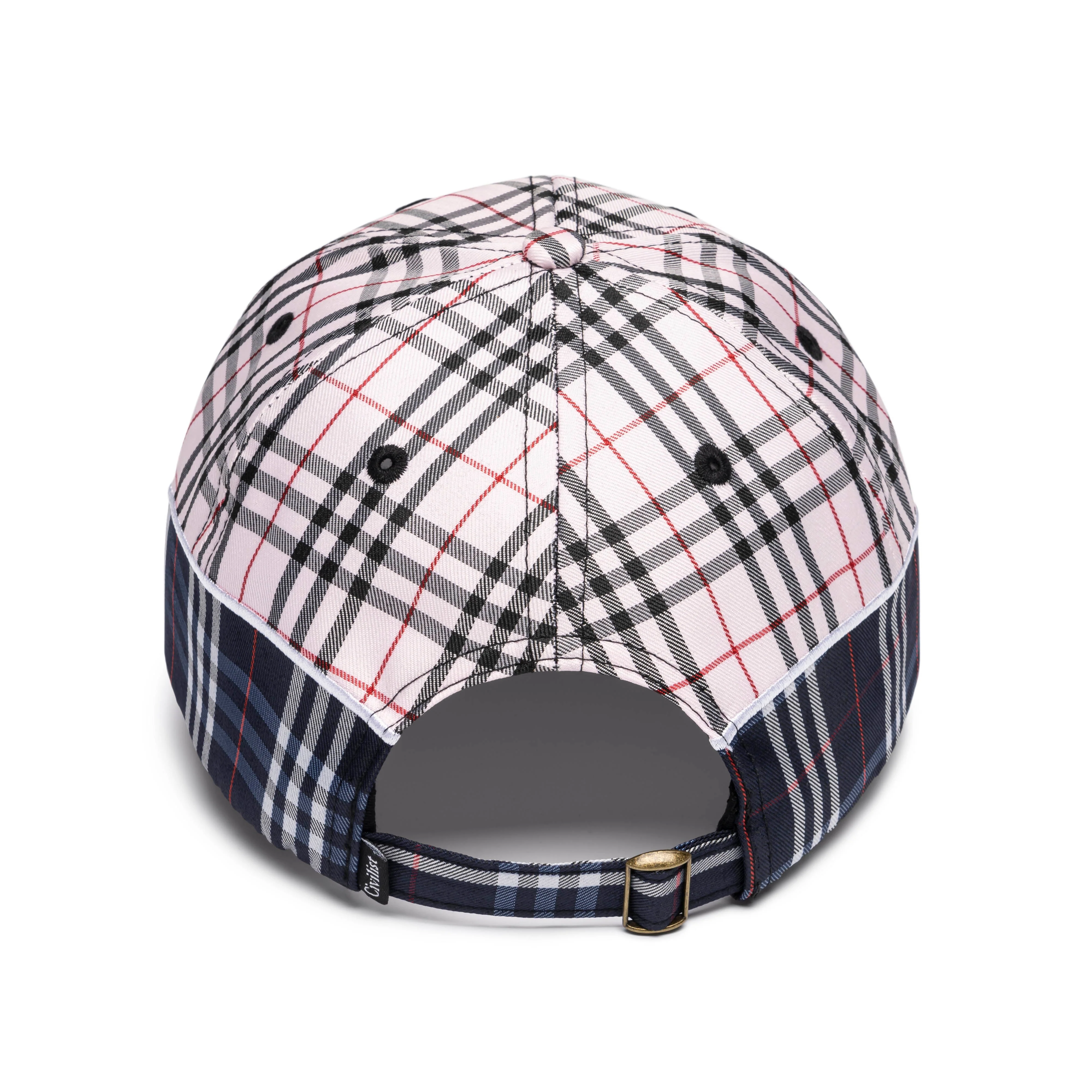 Checks Low Pro Hat, Pink / Blue - Image 3