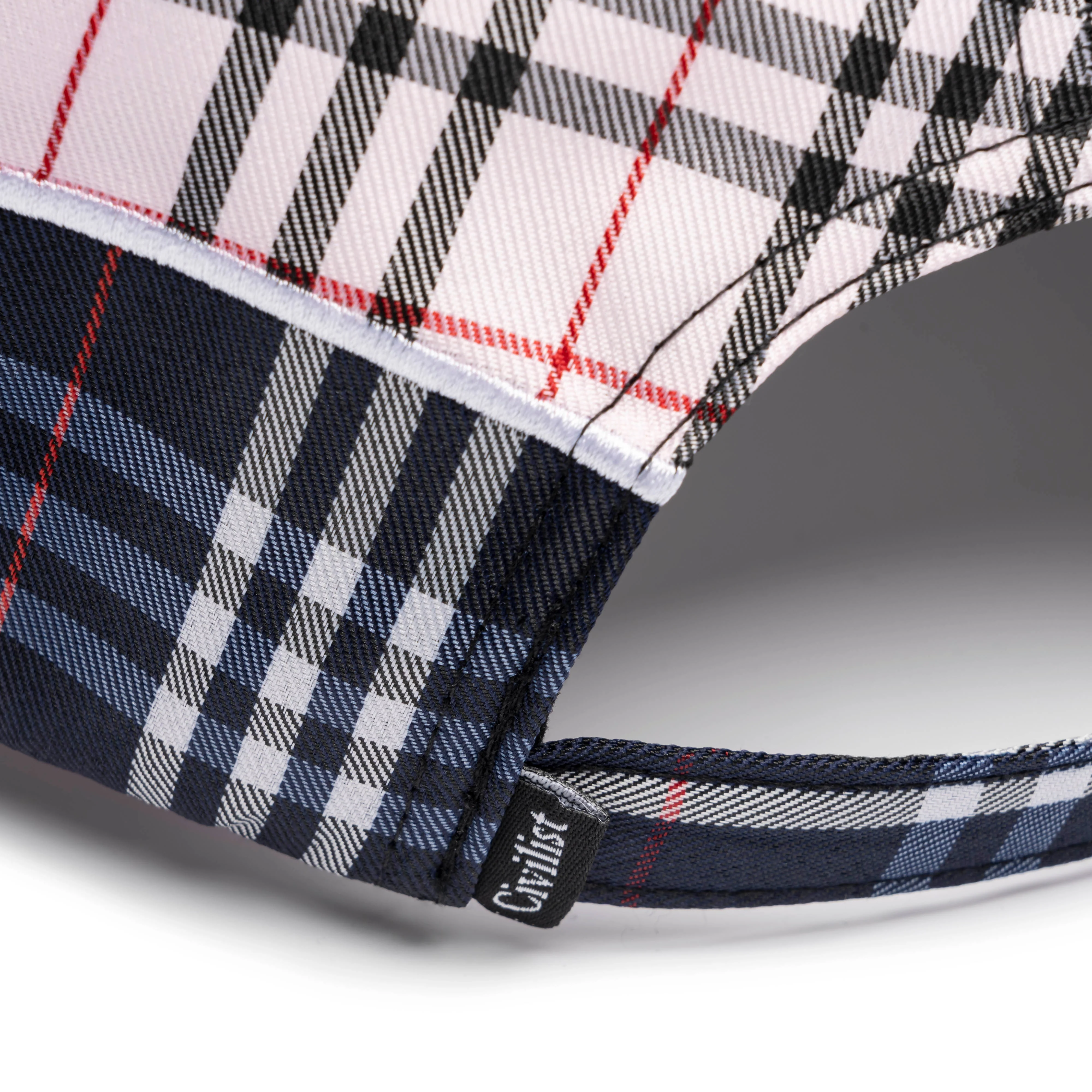 Checks Low Pro Hat, Pink / Blue - Image 4