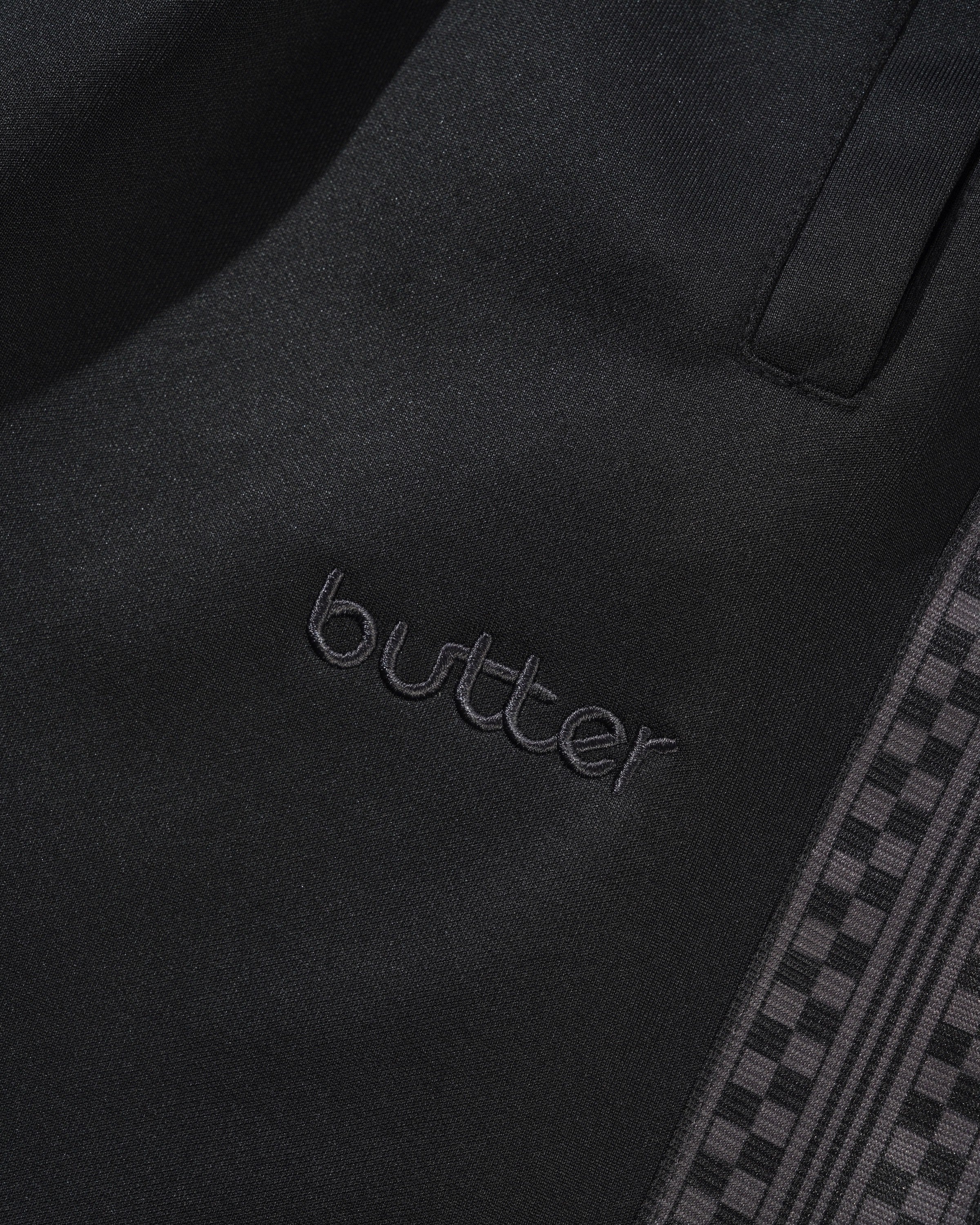Check Tape Trackpants, Black - Image 5