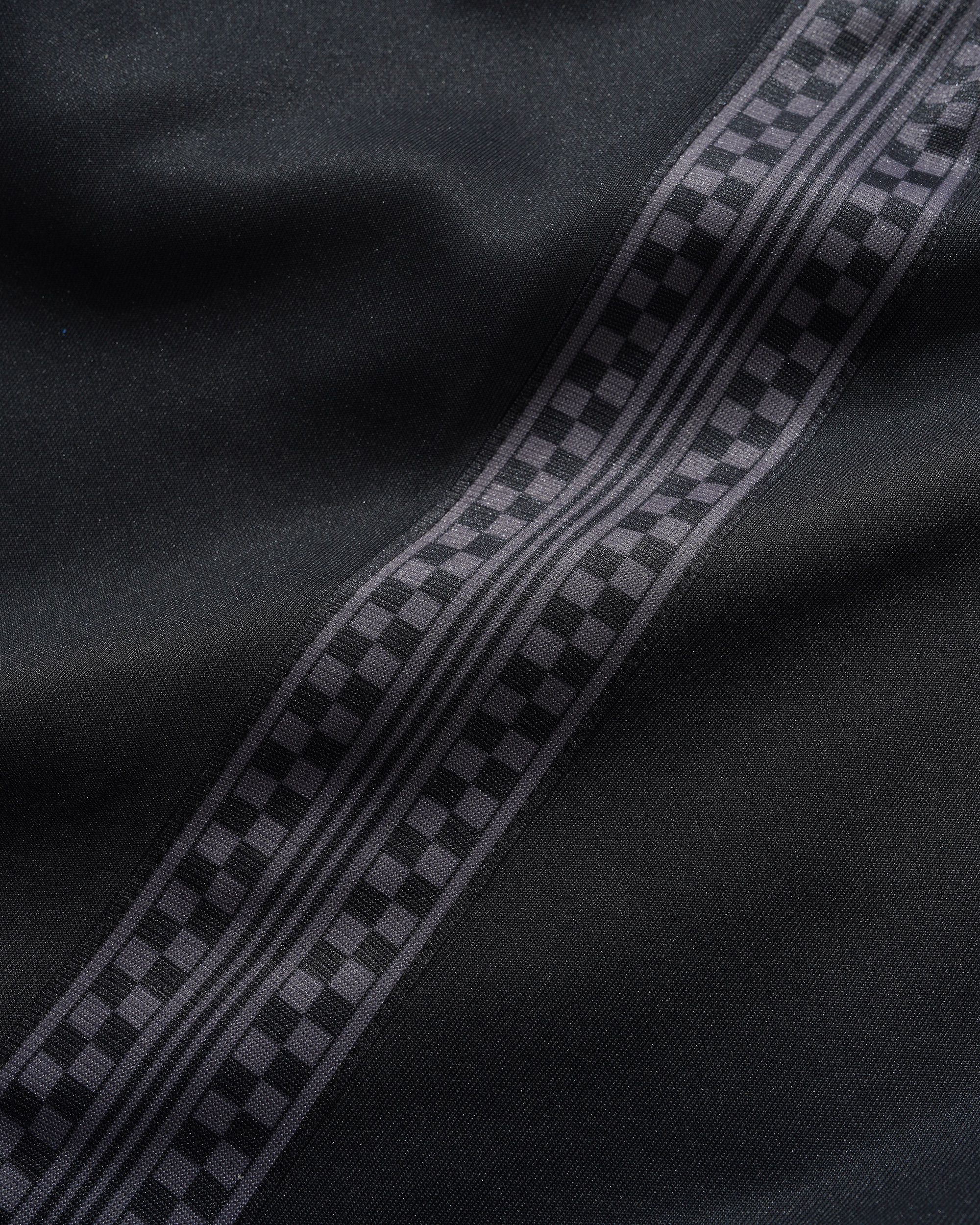 Check Tape Trackpants, Black - Image 6
