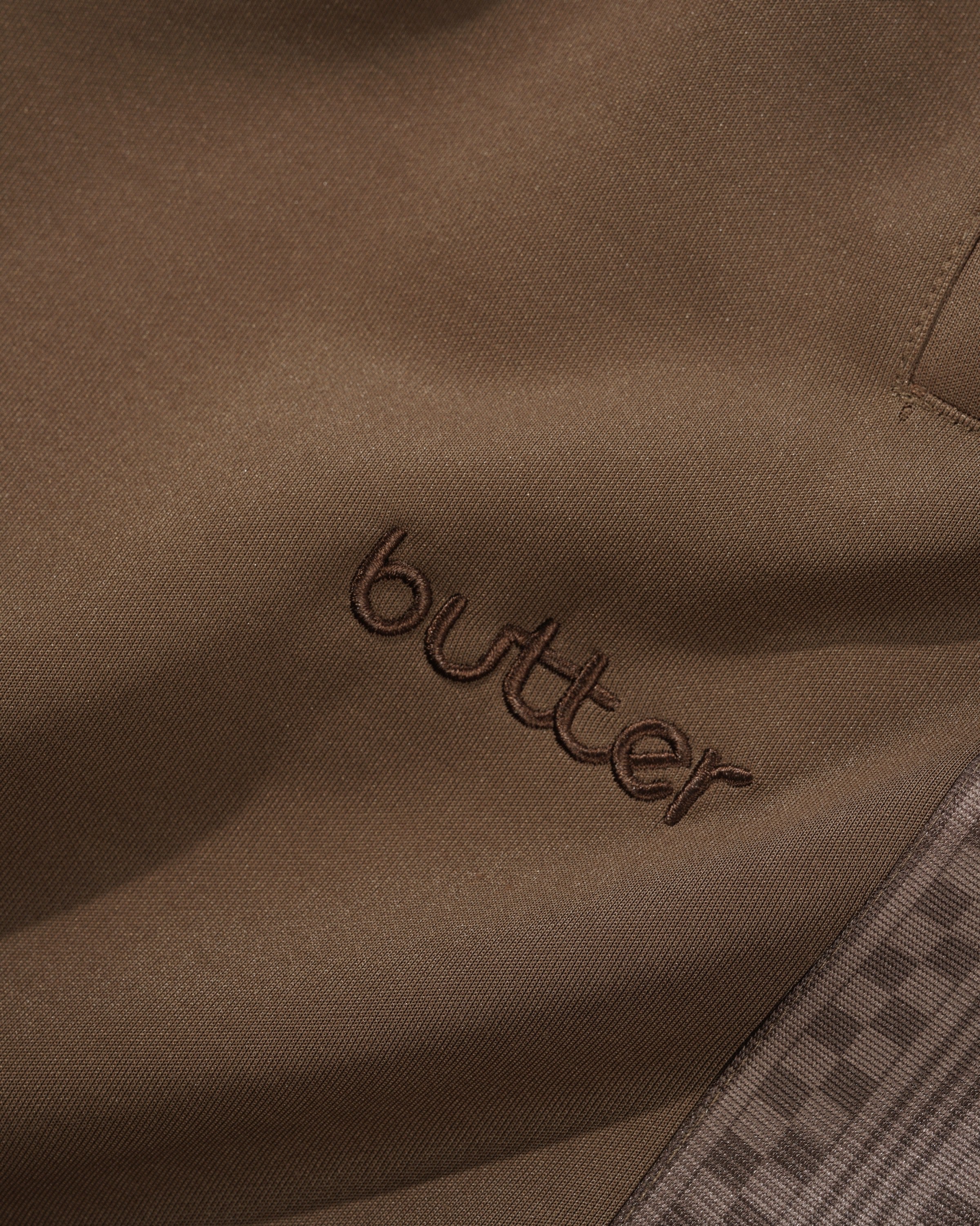 Check Tape Trackpants, Brown - Image 4