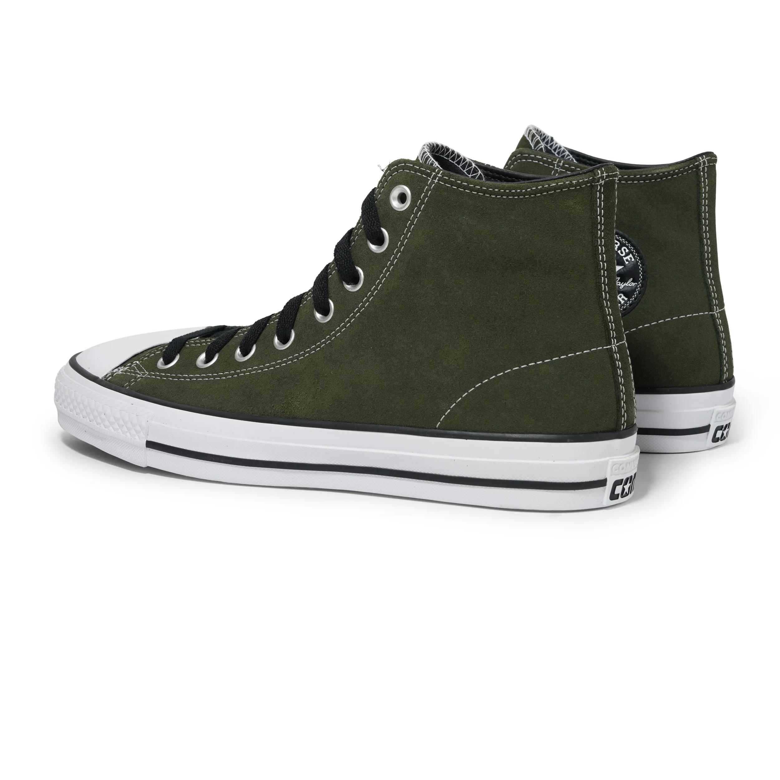 Chuck Taylor All Star Pro Suede, Good Natured Green, Black & White - Image 3