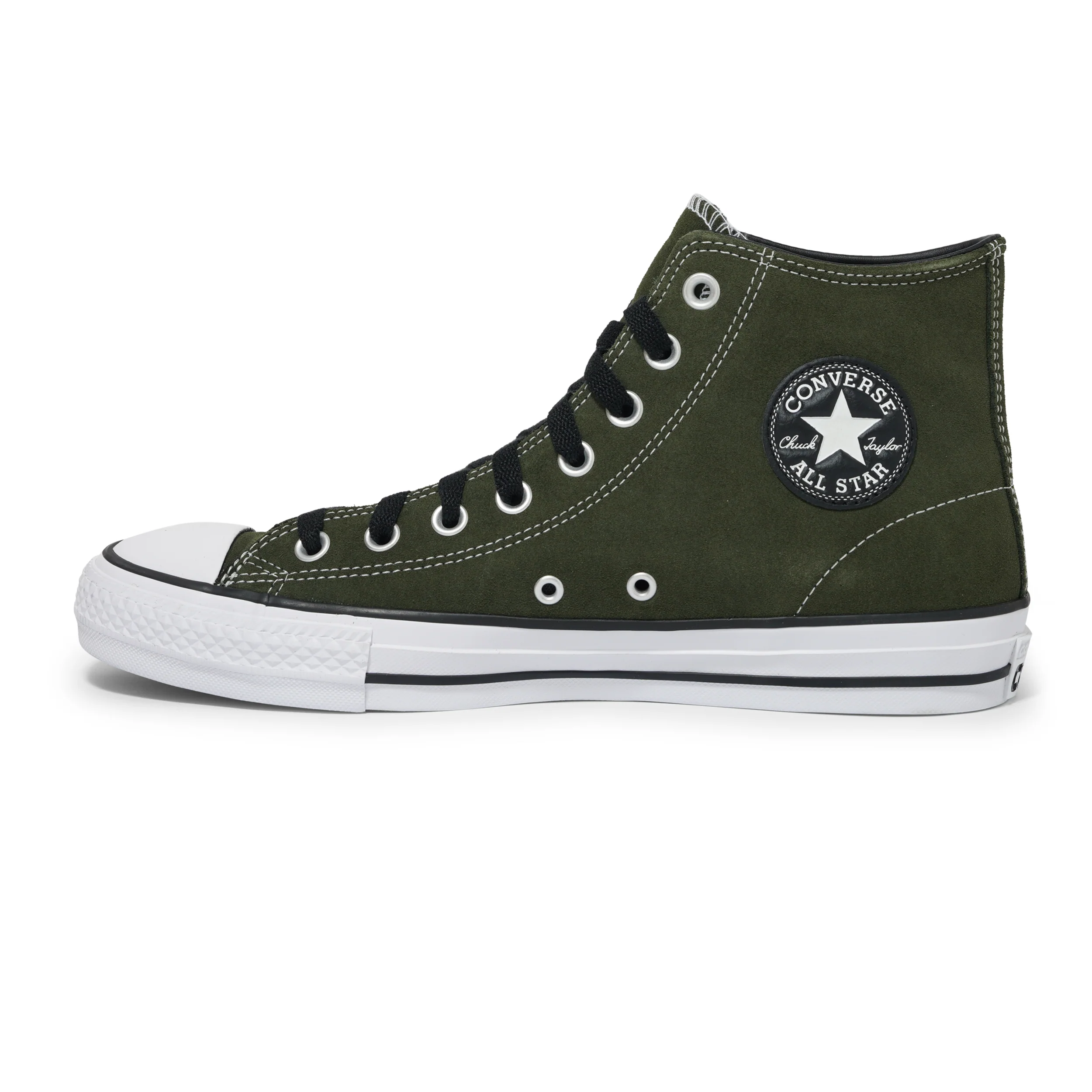 Chuck Taylor All Star Pro Suede, Good Natured Green, Black & White - Image 4