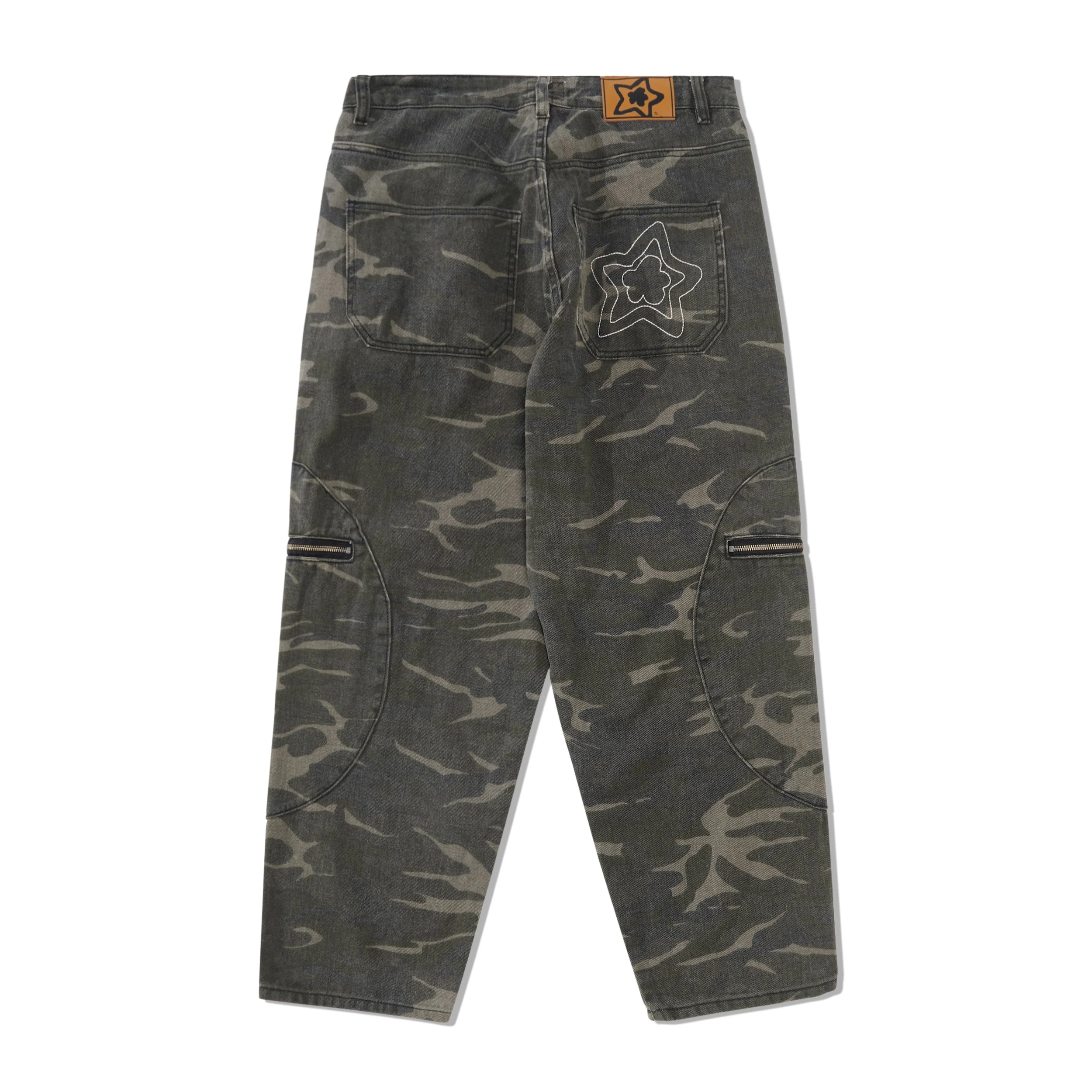 Circle Cargo Star Jeans, Camo - Image 3
