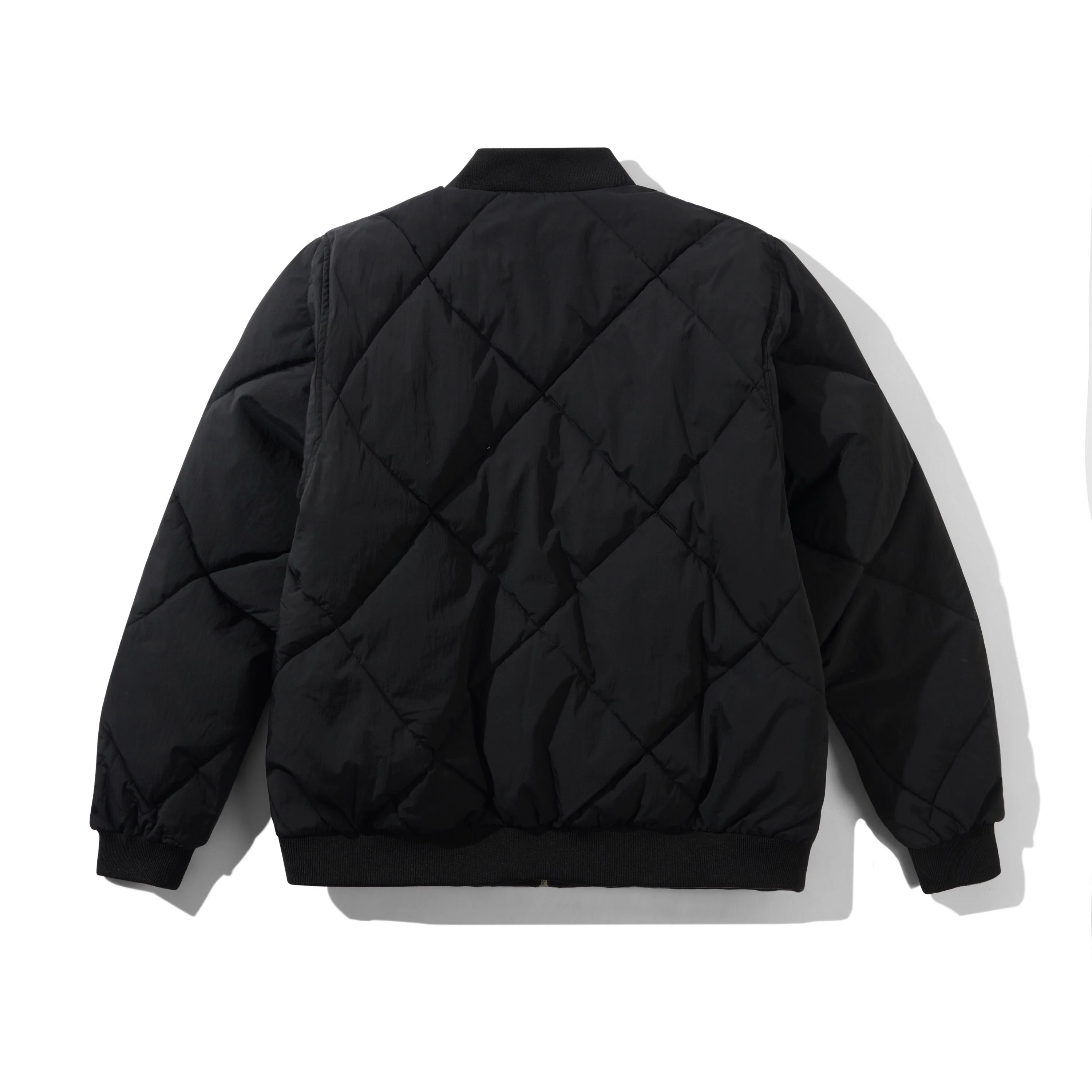 City Wide Bomber Jacket, Black - Image 2