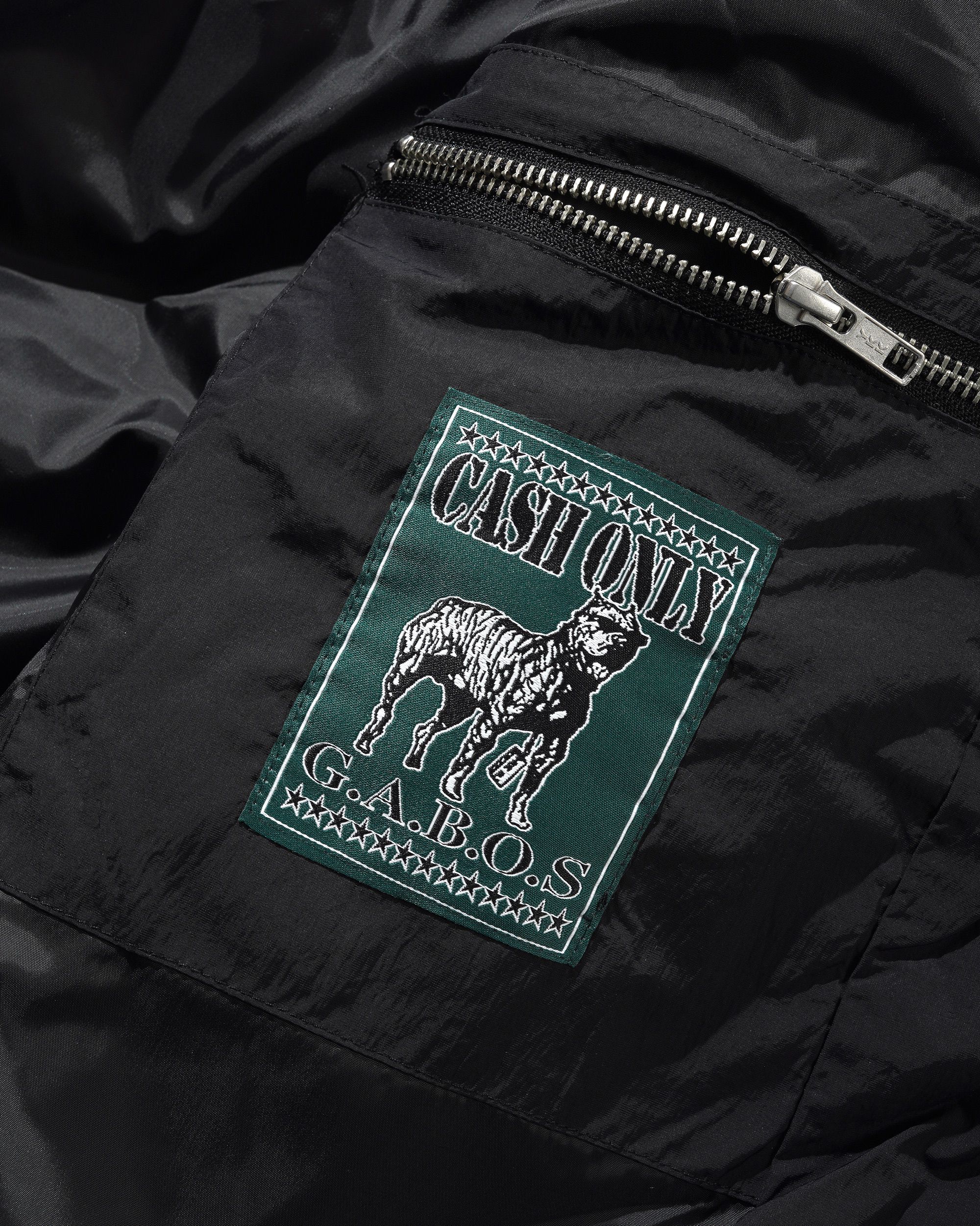 City Wide Bomber Jacket, Black - Image 4