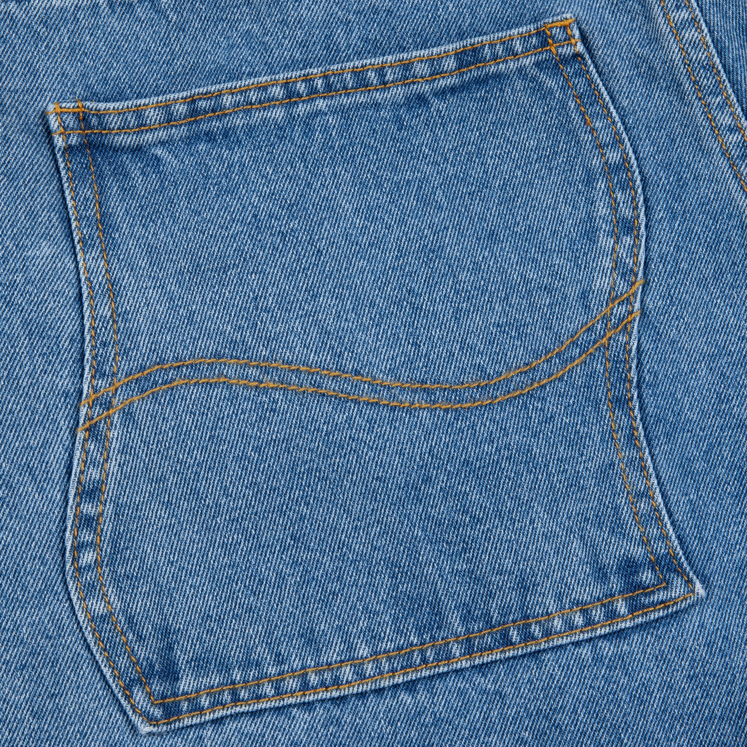 Classic Baggy Denim Jeans, Indigo Washed - Image 5