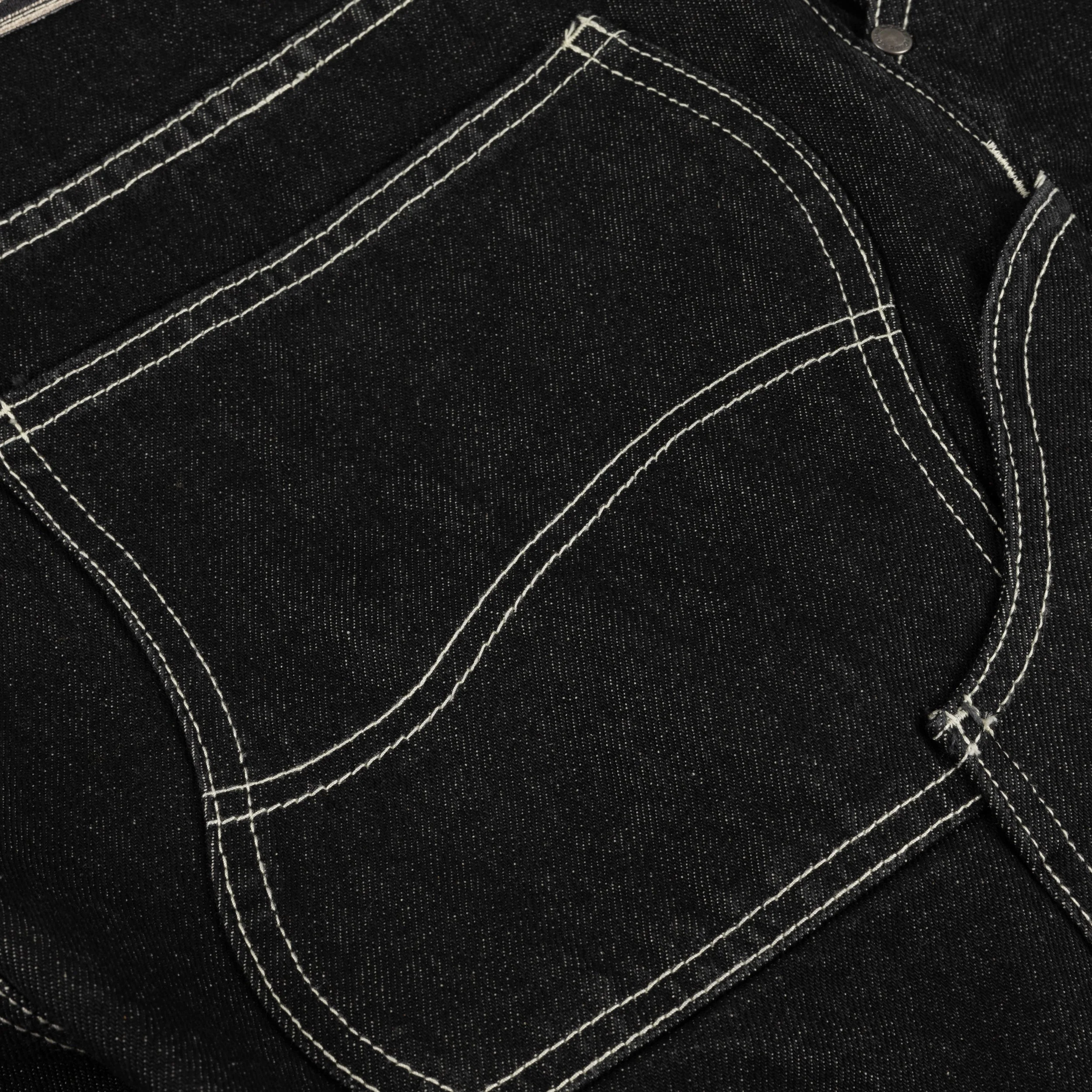 Classic Denim Shorts, Black Washed - Image 5