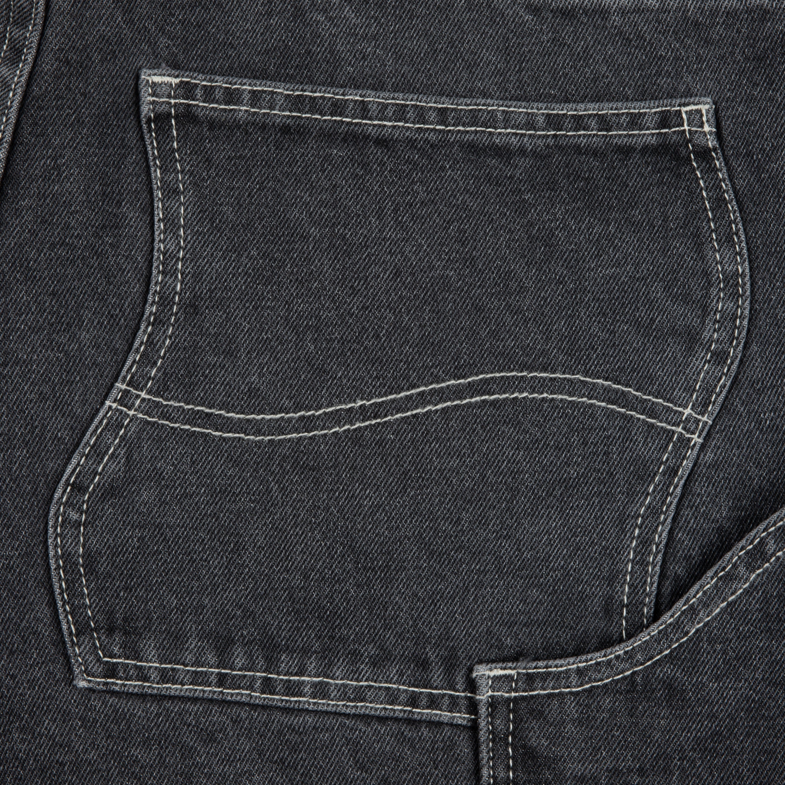 Classic Denim Shorts, Black - Image 9