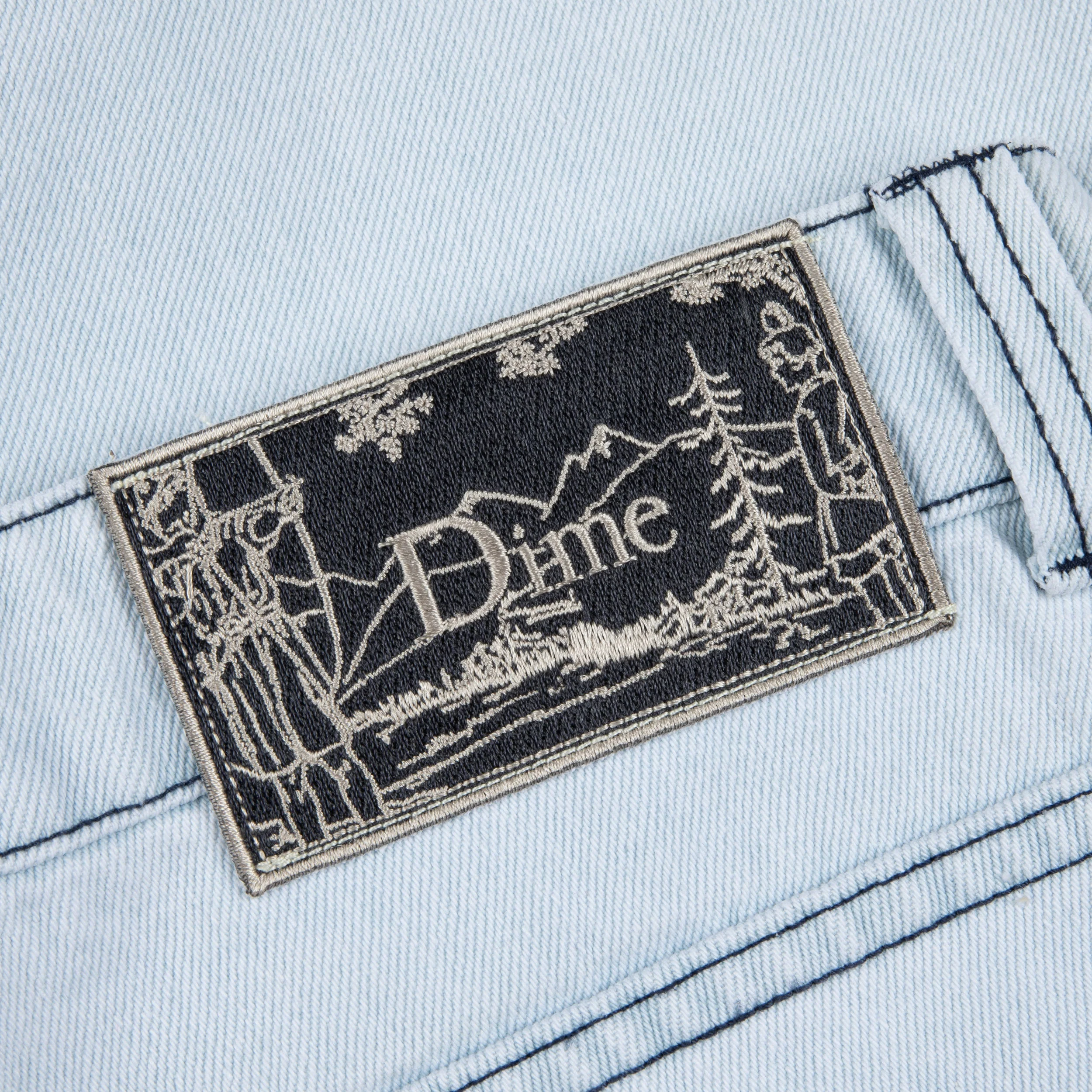 Classic Denim Shorts, Faded Blue - Image 5