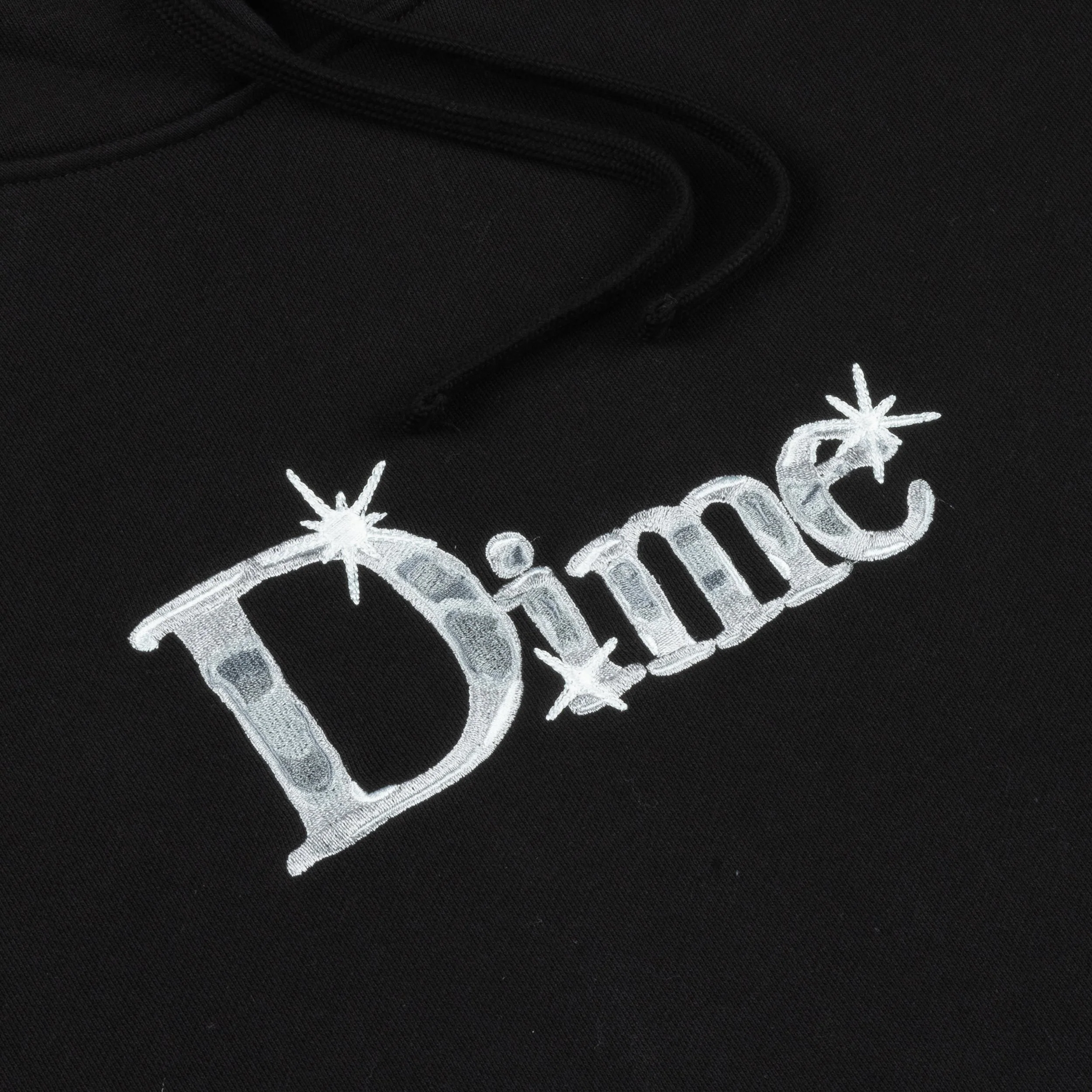 Classic Shiny Pullover Hood, Black - Image 2