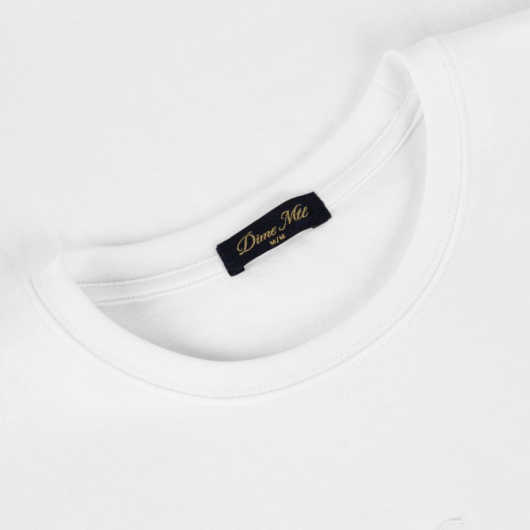 Classic Small Logo Tee, White - Image 2