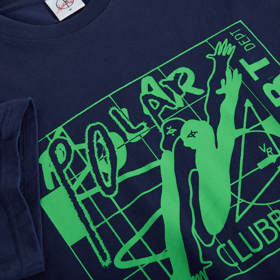 Clubb Inc Tee, Dark Blue - Image 2