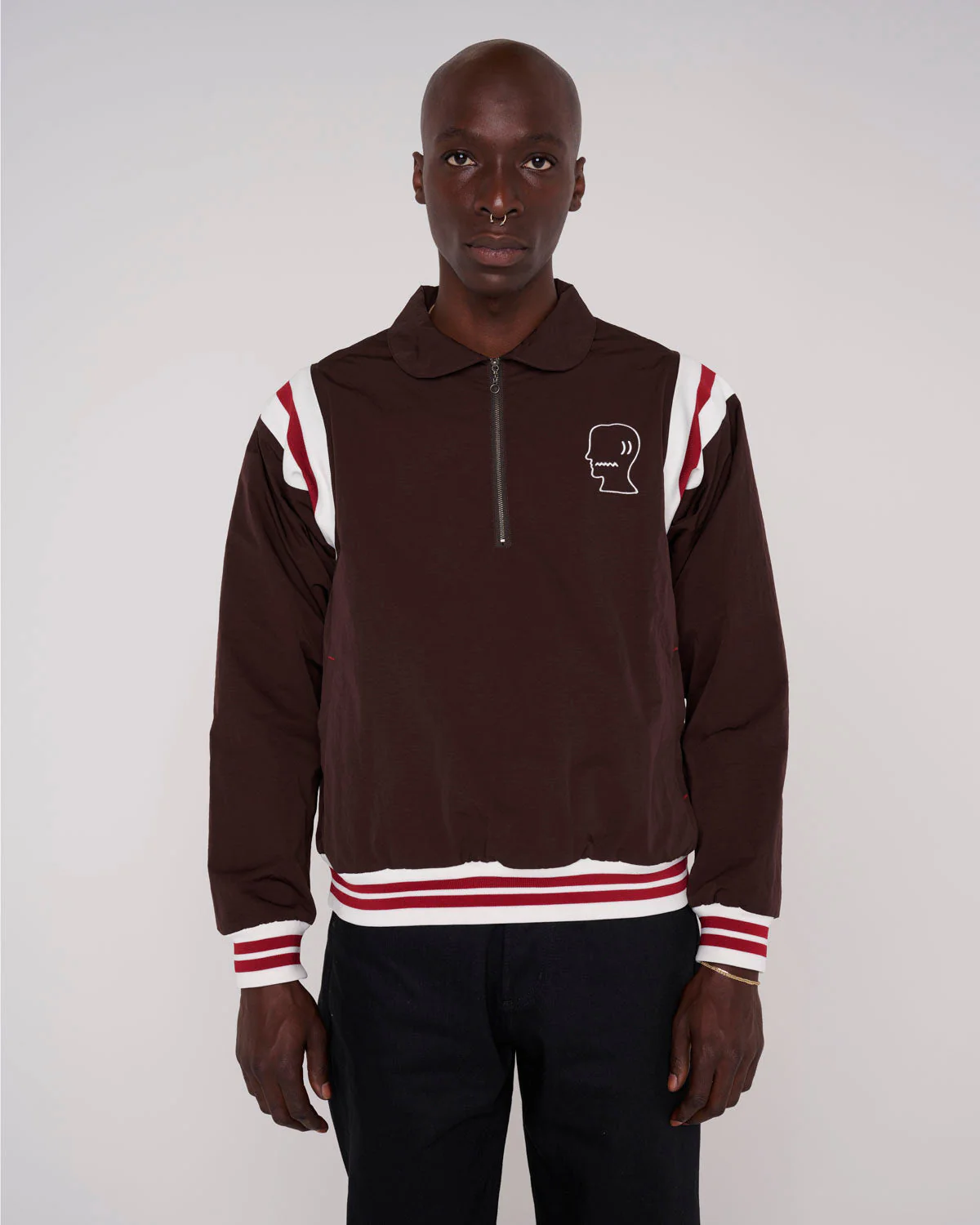 Coaches Jacket, Brown - Image 4