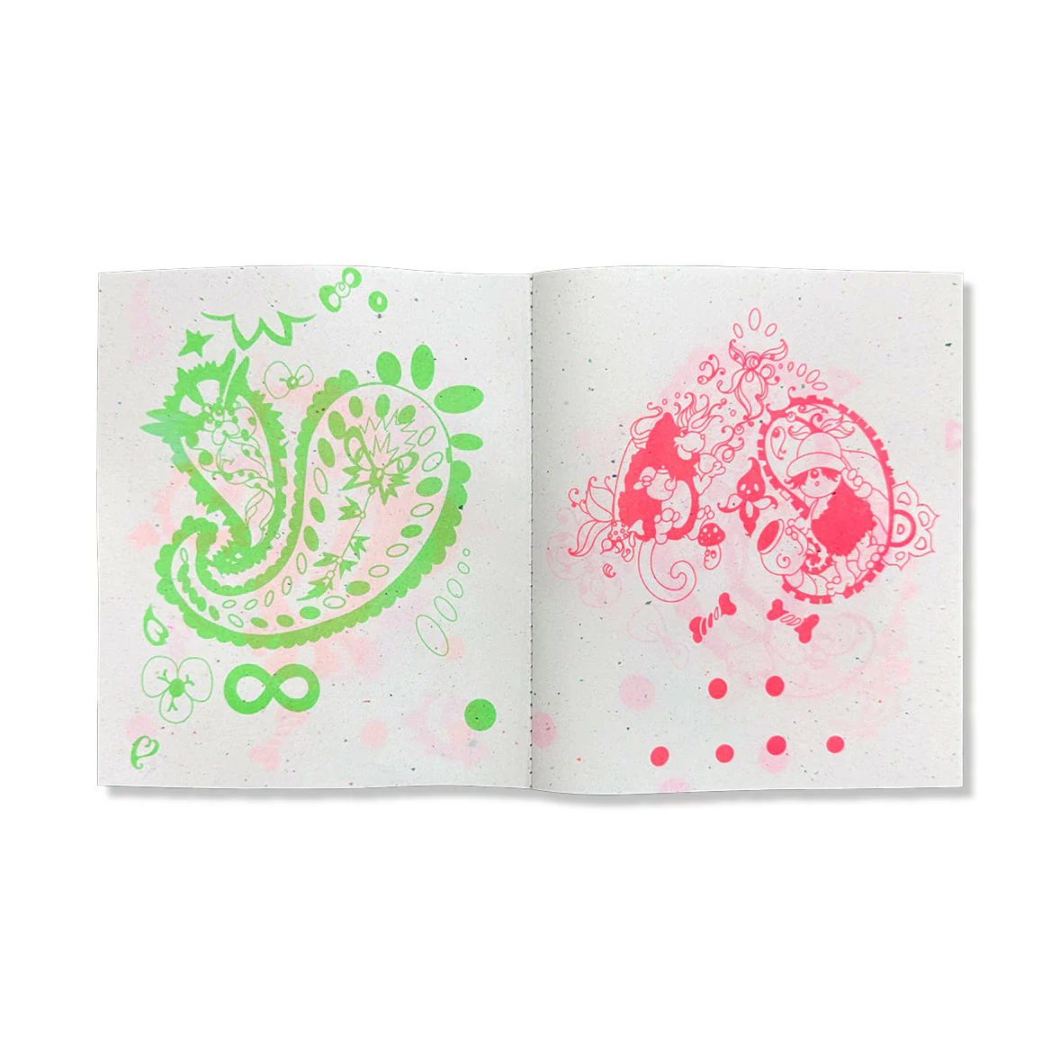 Coco Star Sims Bandana & Zine Set, White - Image 3