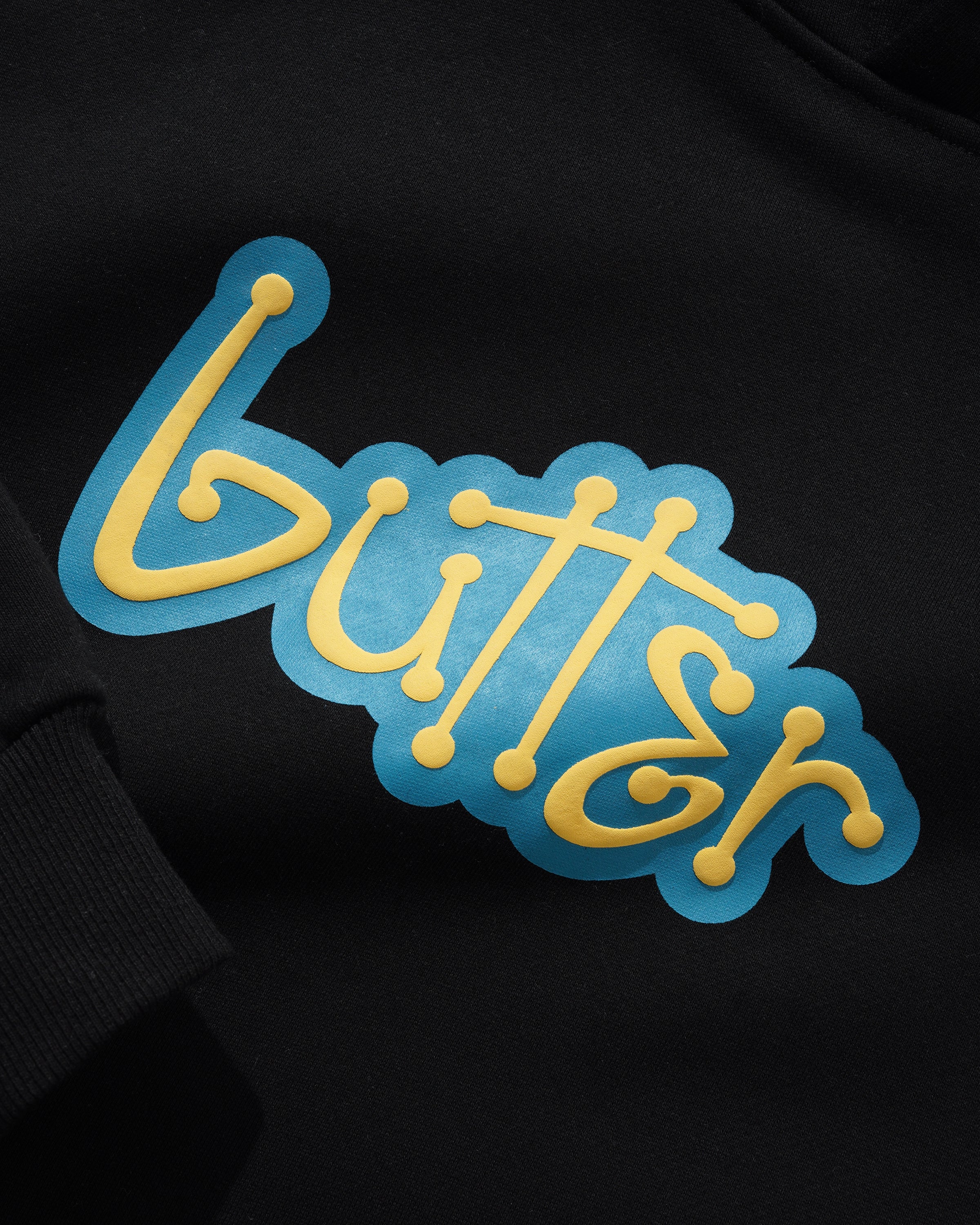 Connection Pullover Hood, Black - Image 2