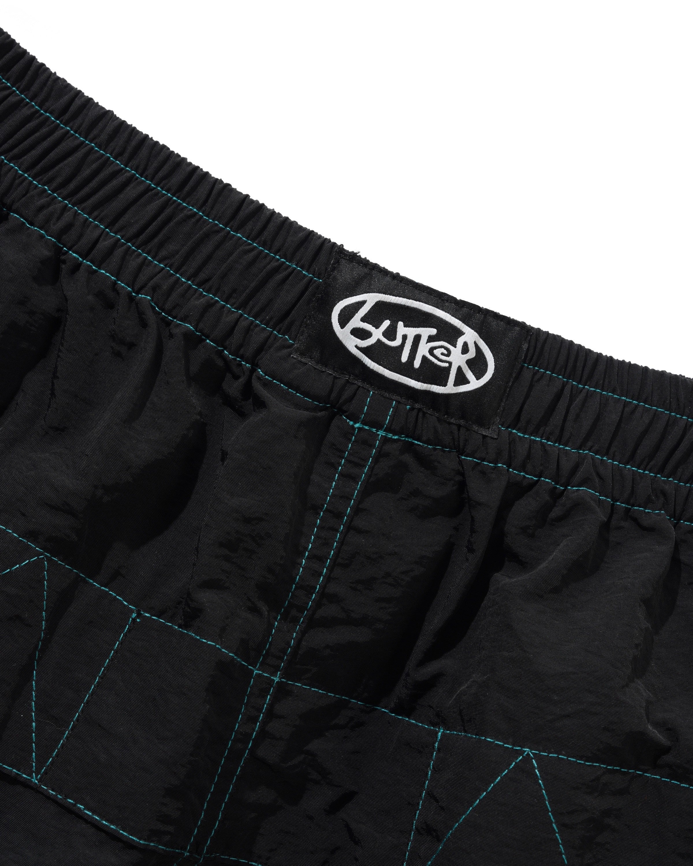 Contrast Boardshorts, Black - Image 3