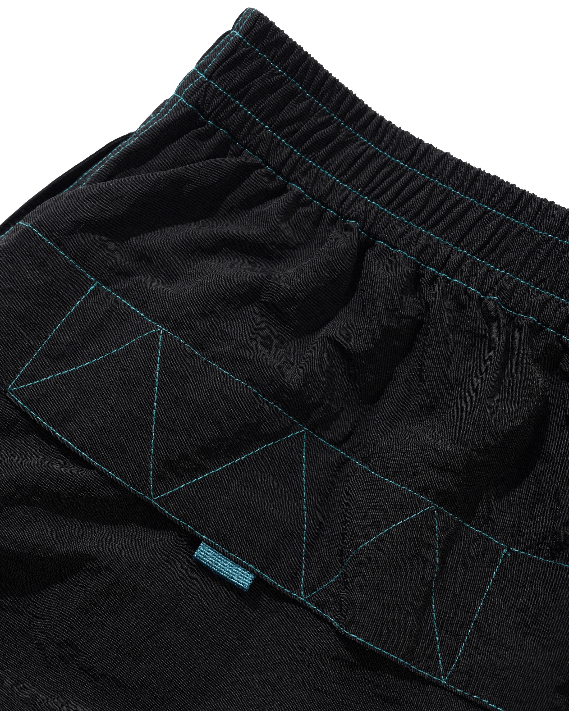 Contrast Boardshorts, Black - Image 4