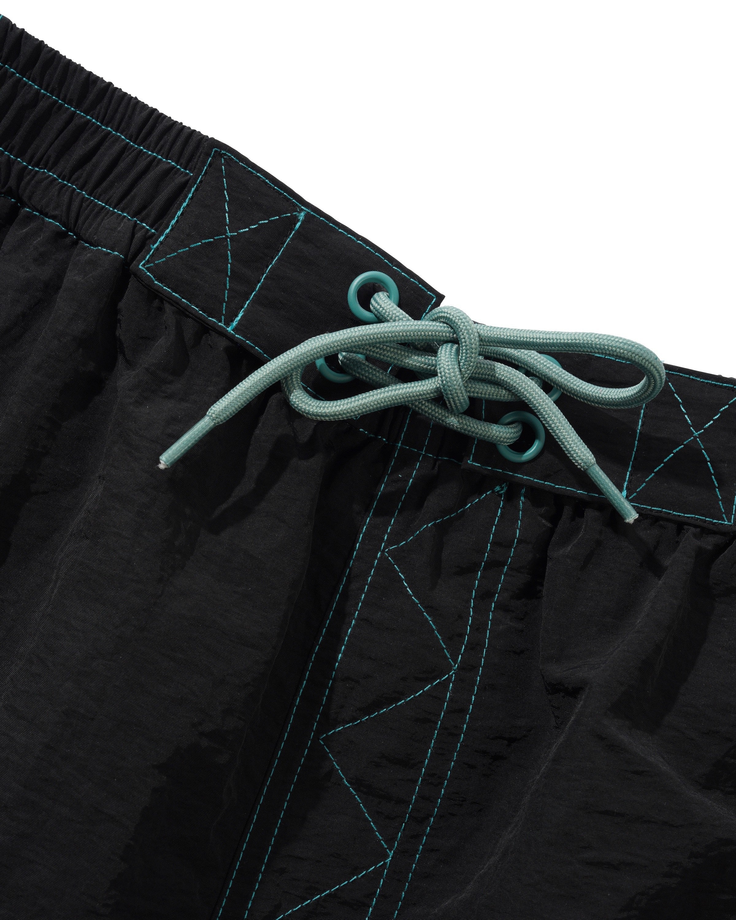Contrast Boardshorts, Black - Image 5